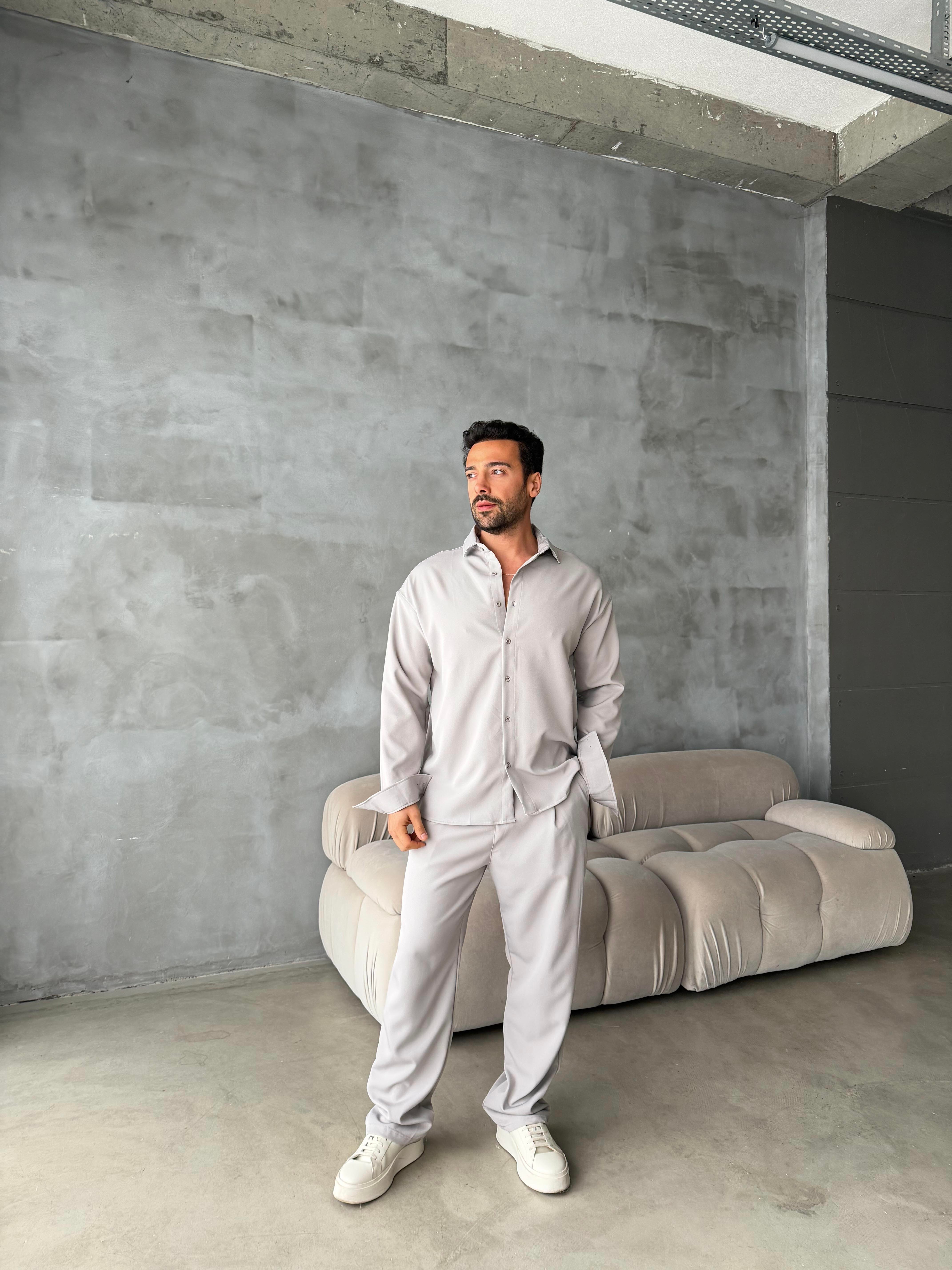 GÖMLEKVizon Double Kumaş Gömlek MSS