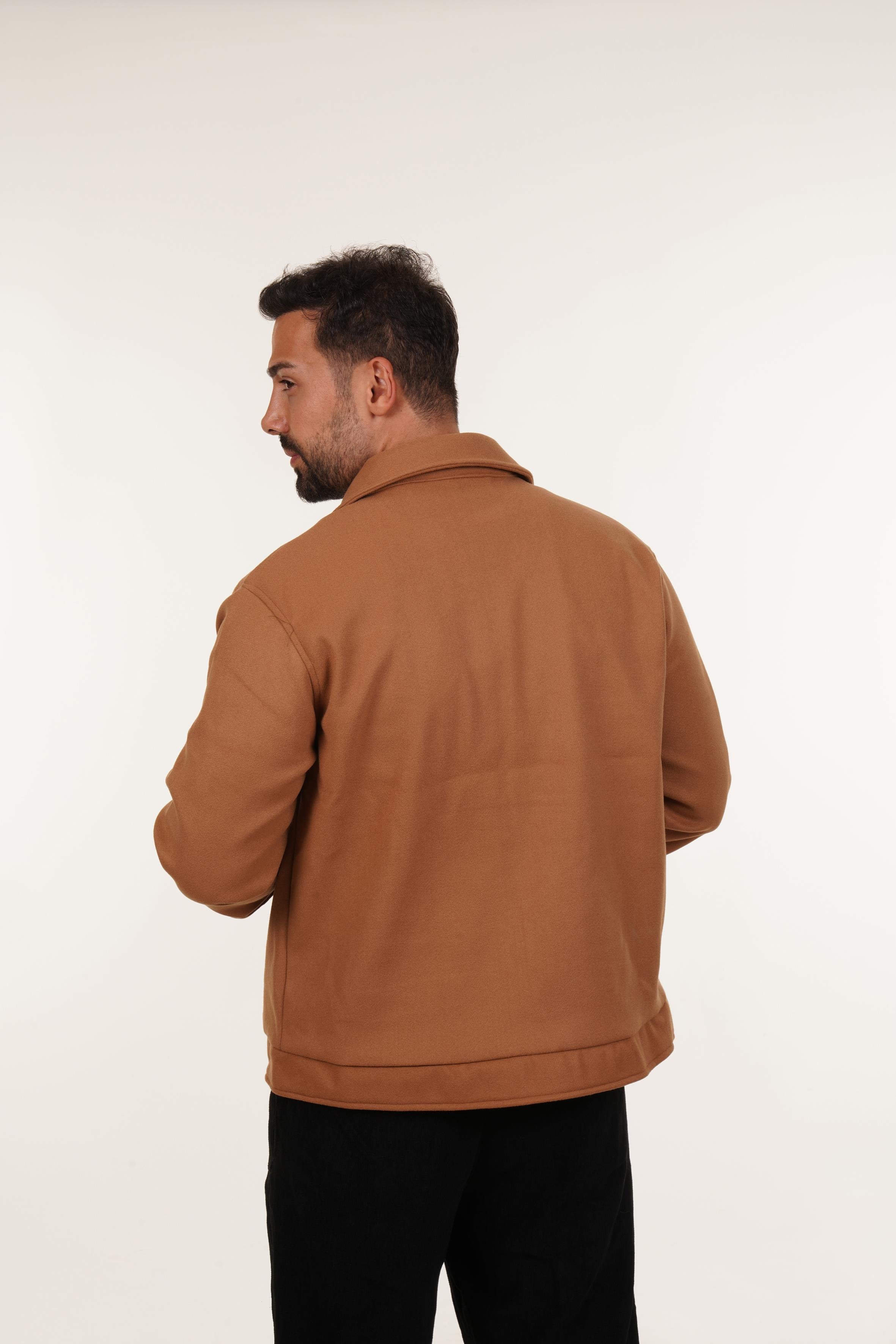 KAŞE KABANTaba Mervur Dikişli Kaşe Mont PNC 5072