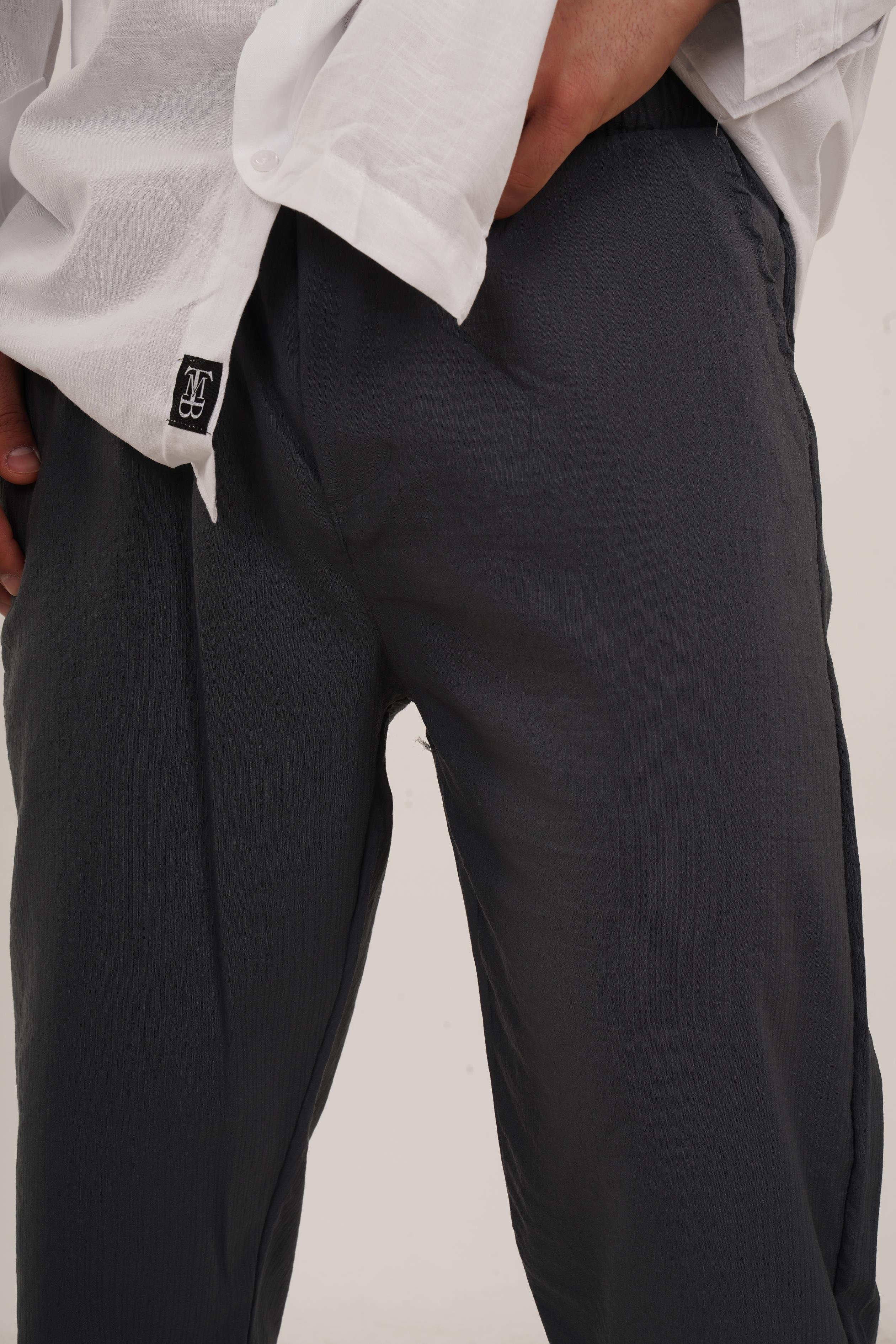 KETEN PANTOLONFüme Krıstal Keten Pantolon TB