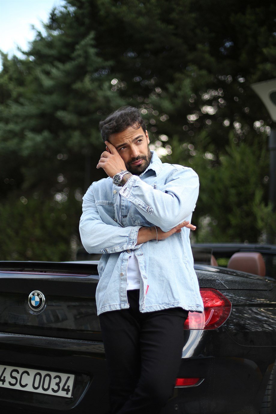 KOT CEKETUnisex Buzmavi Oversize Kot Ceket VMS