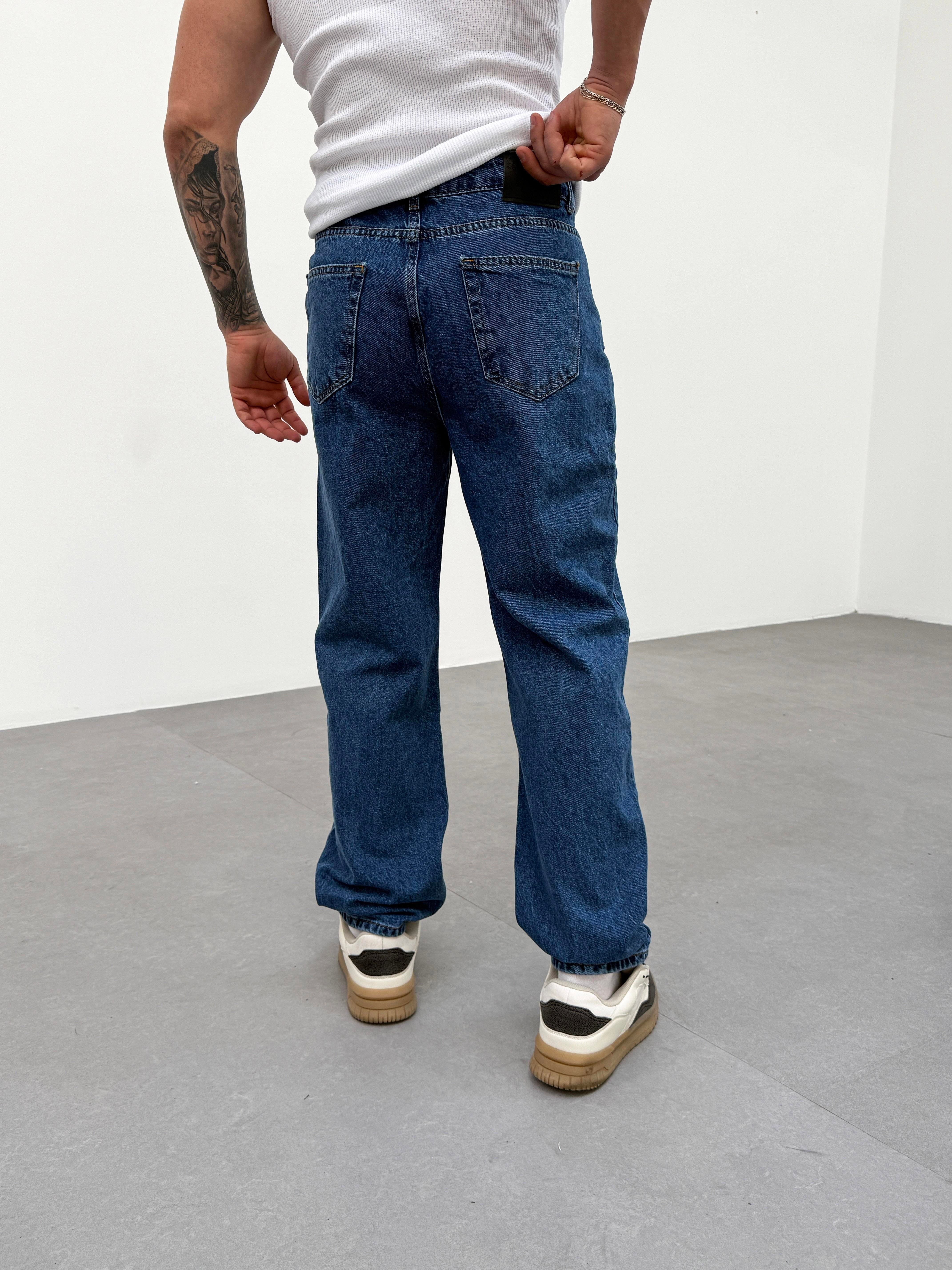 KOT PANTOLONLacivert Baggy Kot Pantolon KRL