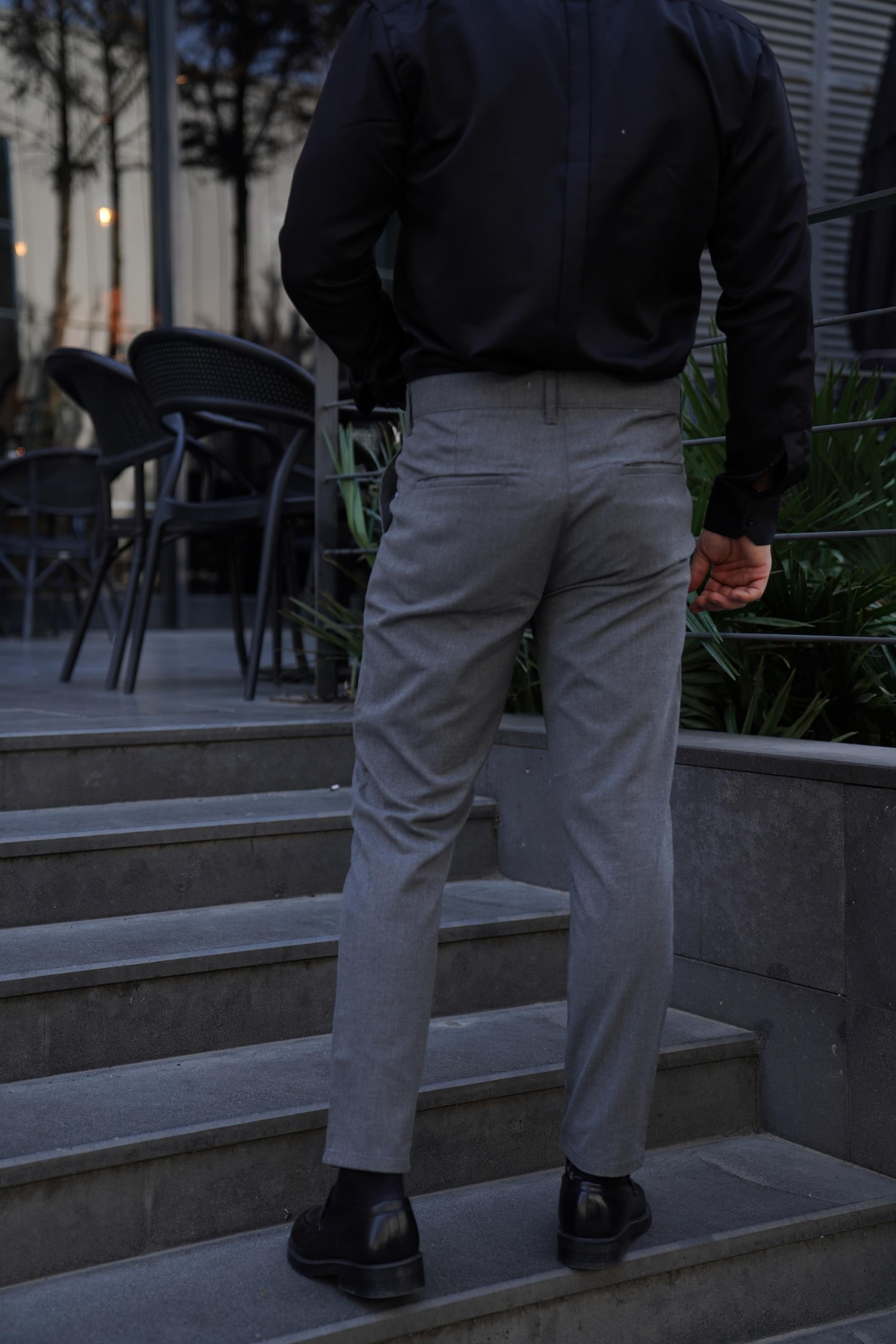 KUMAŞ PANTOLONAntrasit Kumaş Pantolon Slim Fit PLT 011