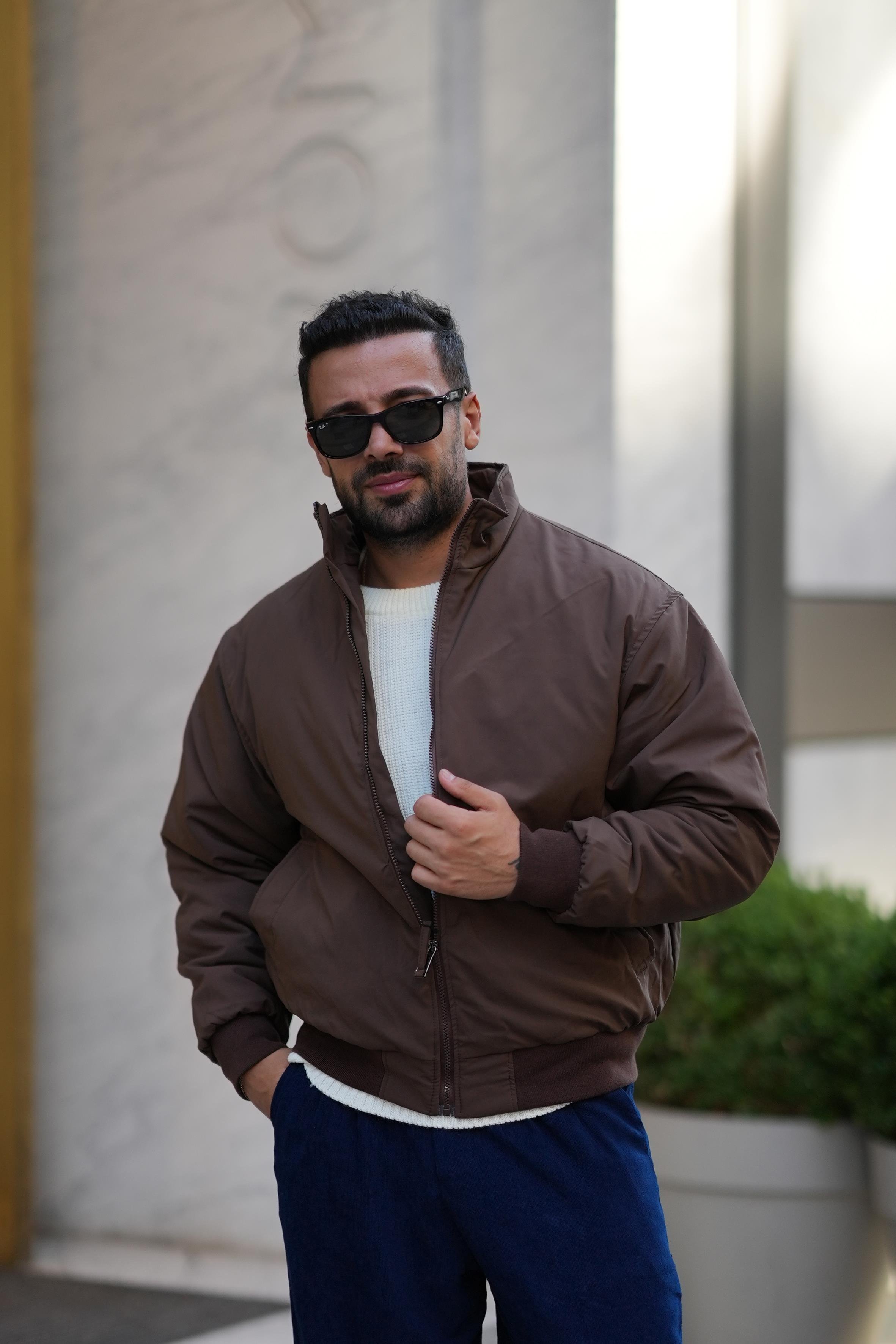MONTKahve Rahat Bomber Ceket SNZ M6311