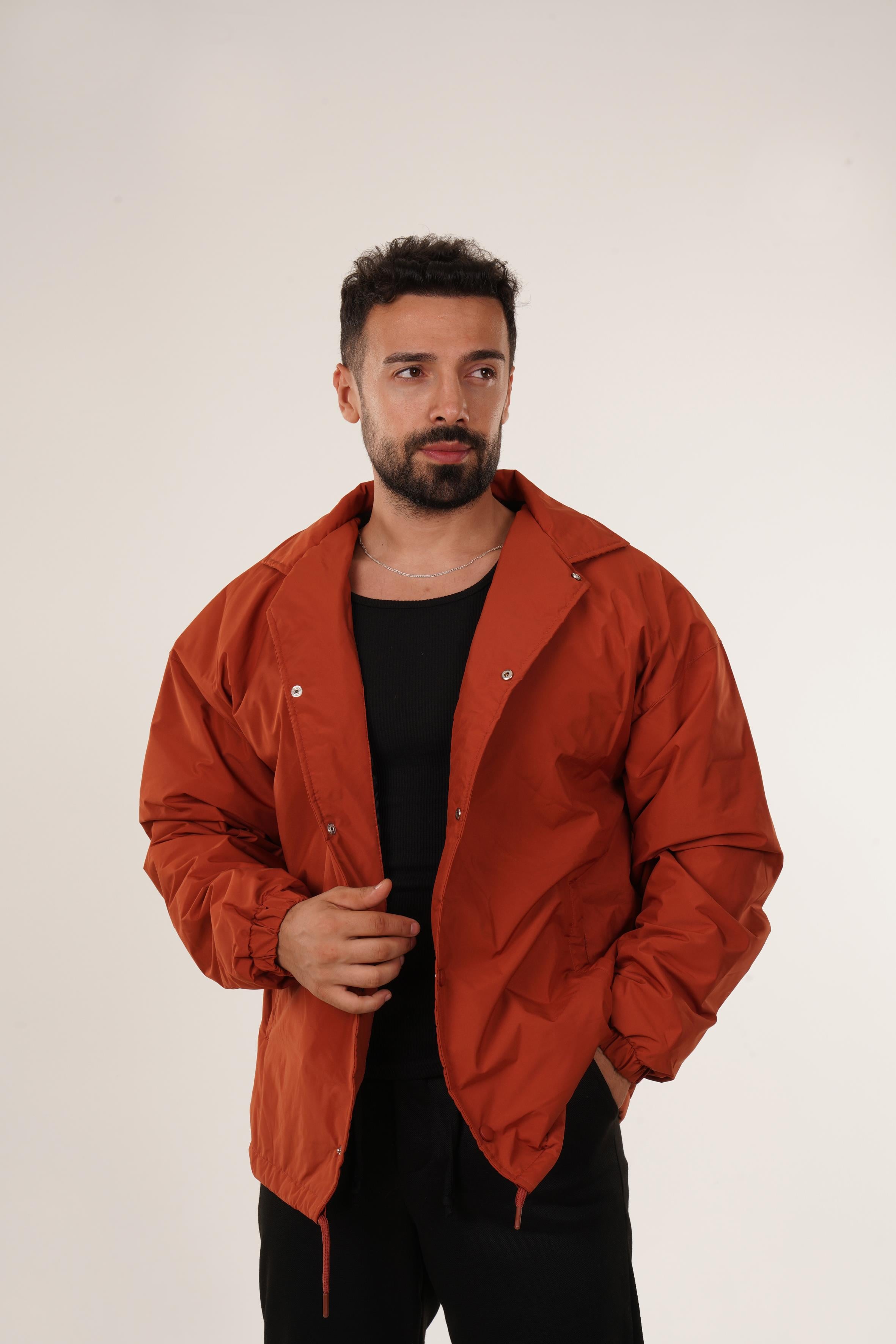 MONTKiremit Oversize Etek İpli Yüksek Kalite Mont