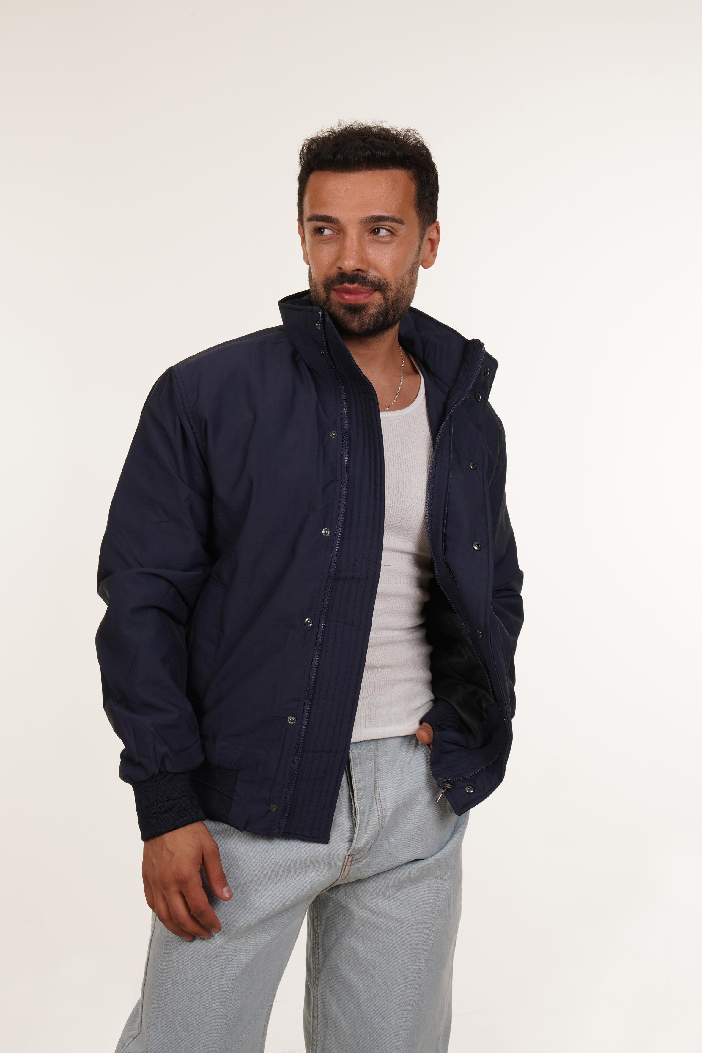MONTLacivert Geniş Patlı Krınkıl Mont PNC 5073