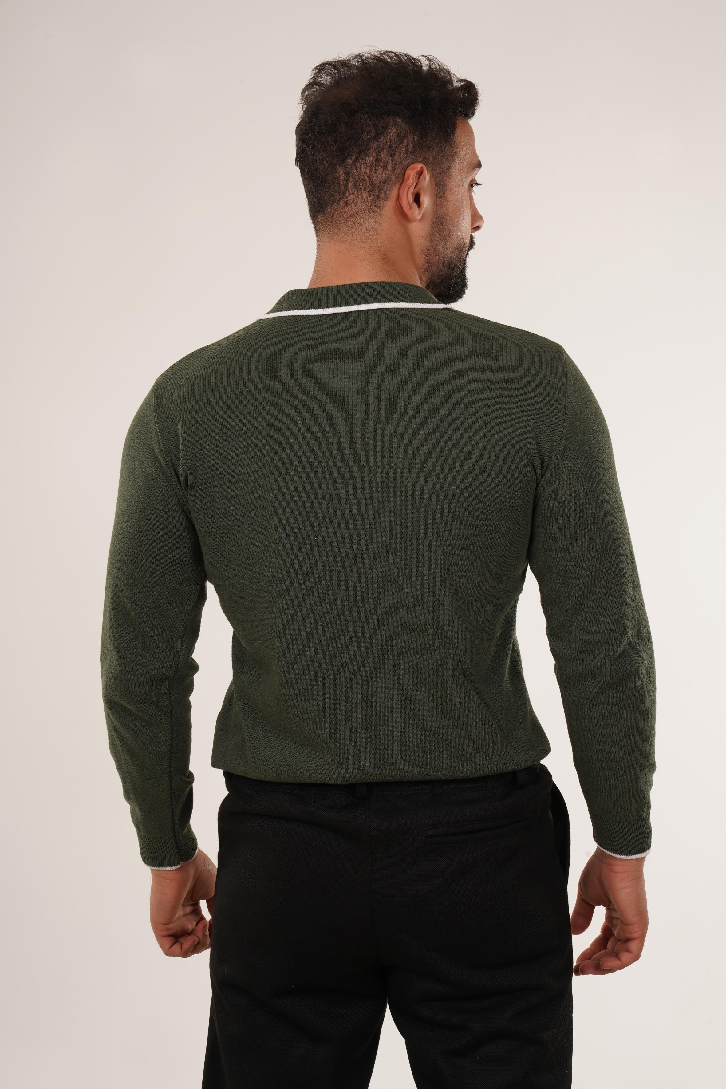 POLO YAKAHaki Açma Yaka Triko Polo