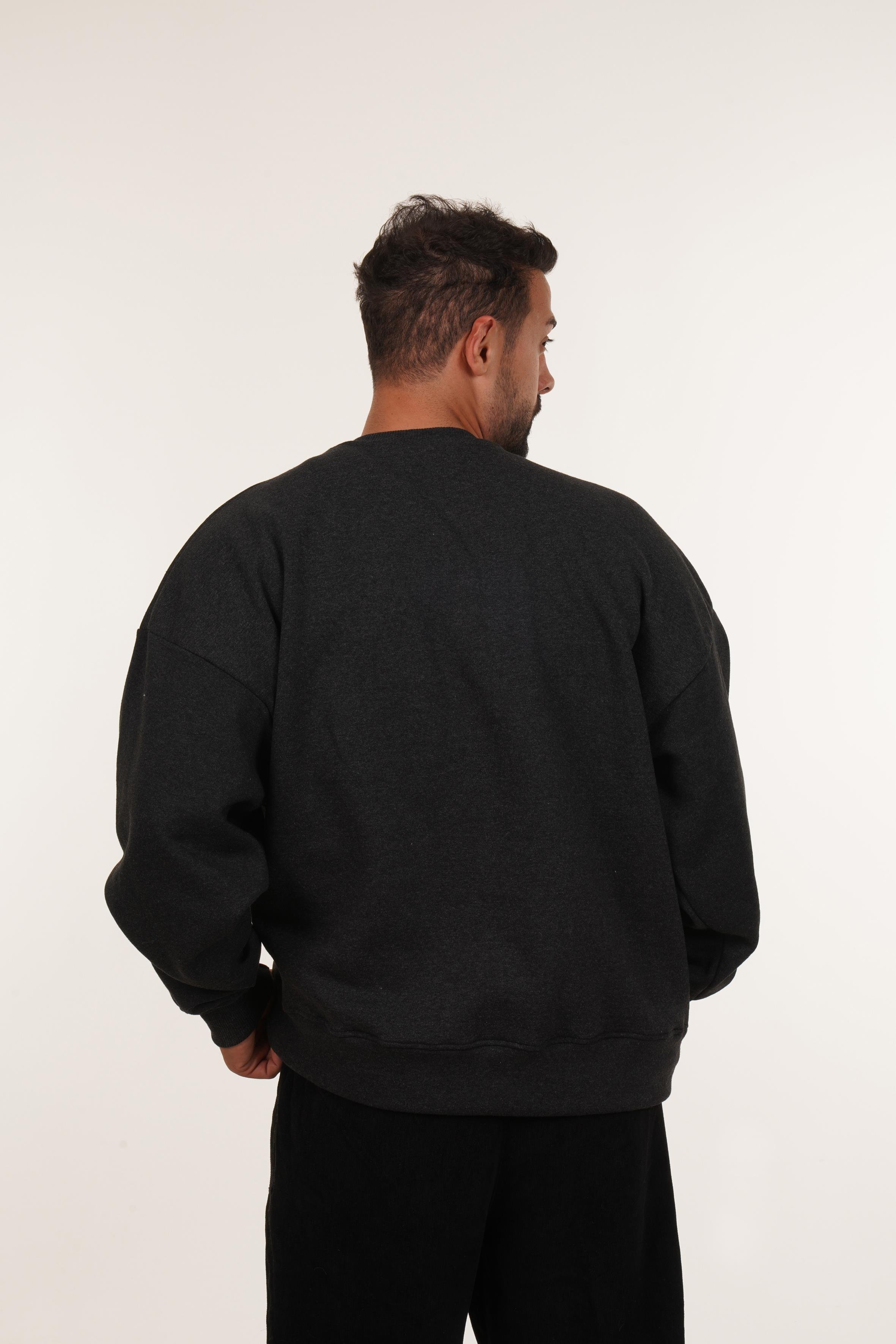 SweatAntrasit 3 iplik Oversize Bisiklet Yaka SC
