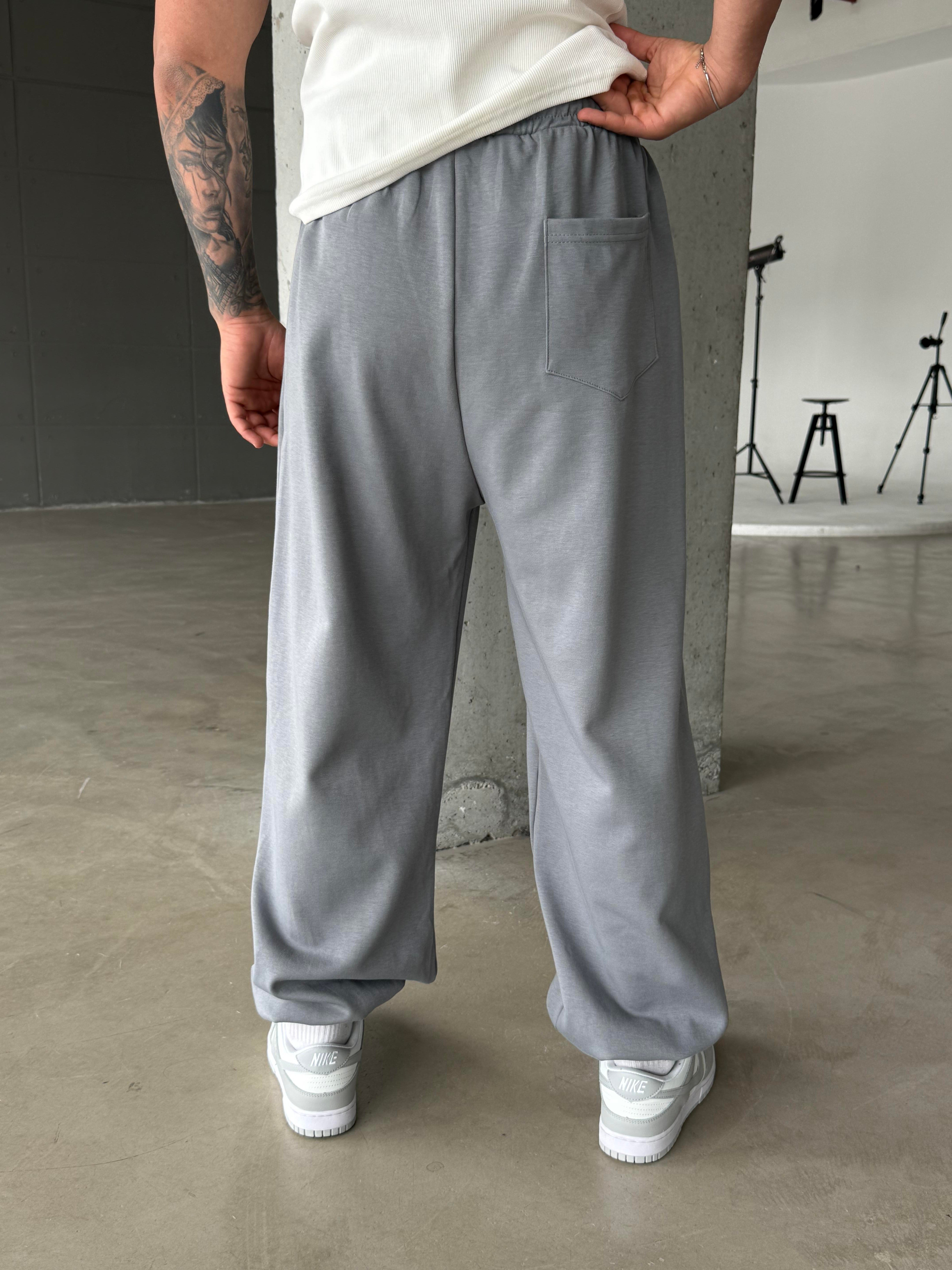 T-SHİRTBoyamagri Basic Kelepçe Paça Bol Eşofman SC