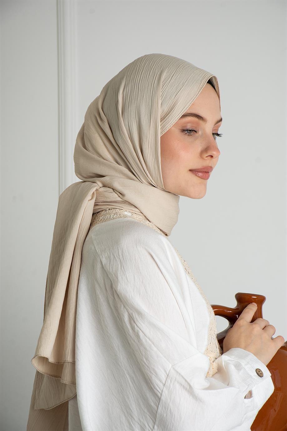 Comfort Kırinkıl Şal Bej