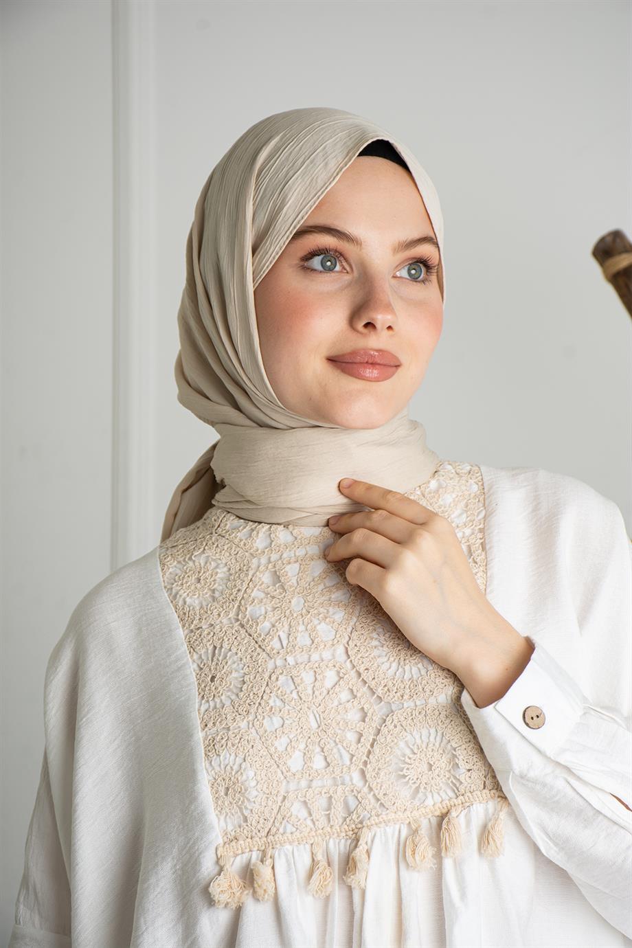 Comfort Kırinkıl Şal Bej