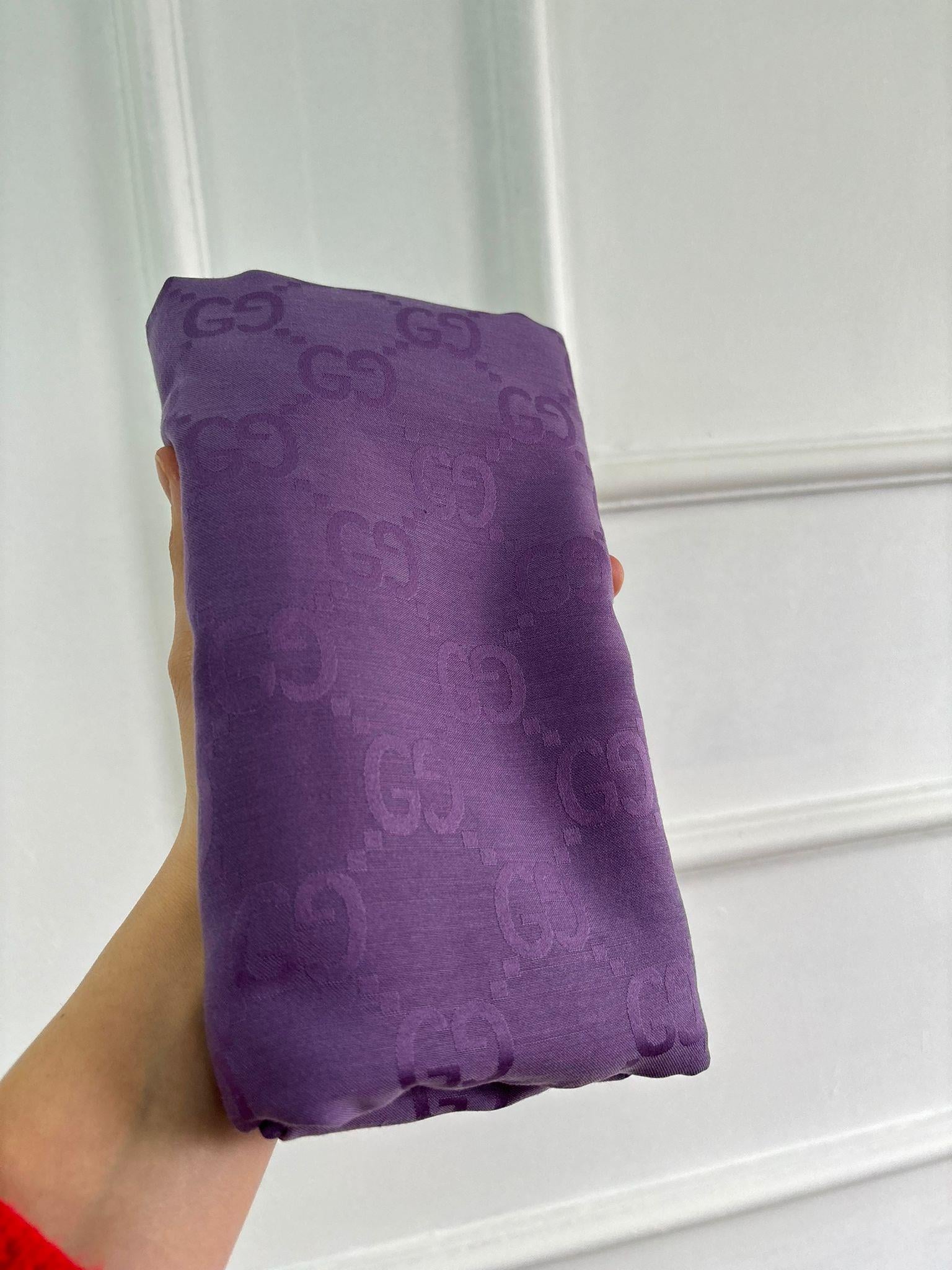 G Desen Jakar Şal Menekşe