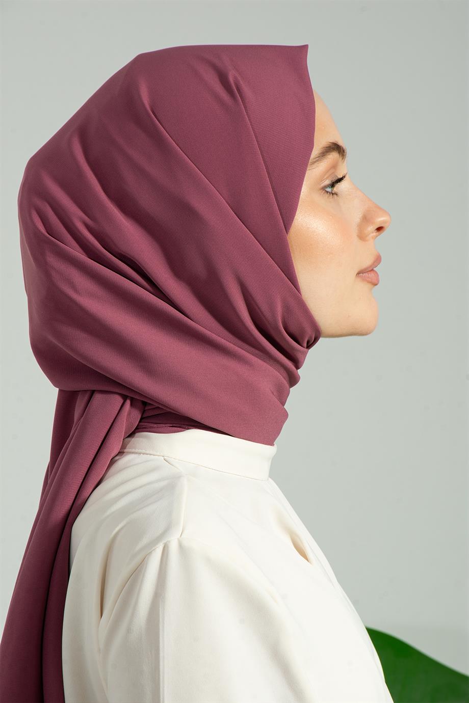 Medine İpeği Şal Şeker Pembesi