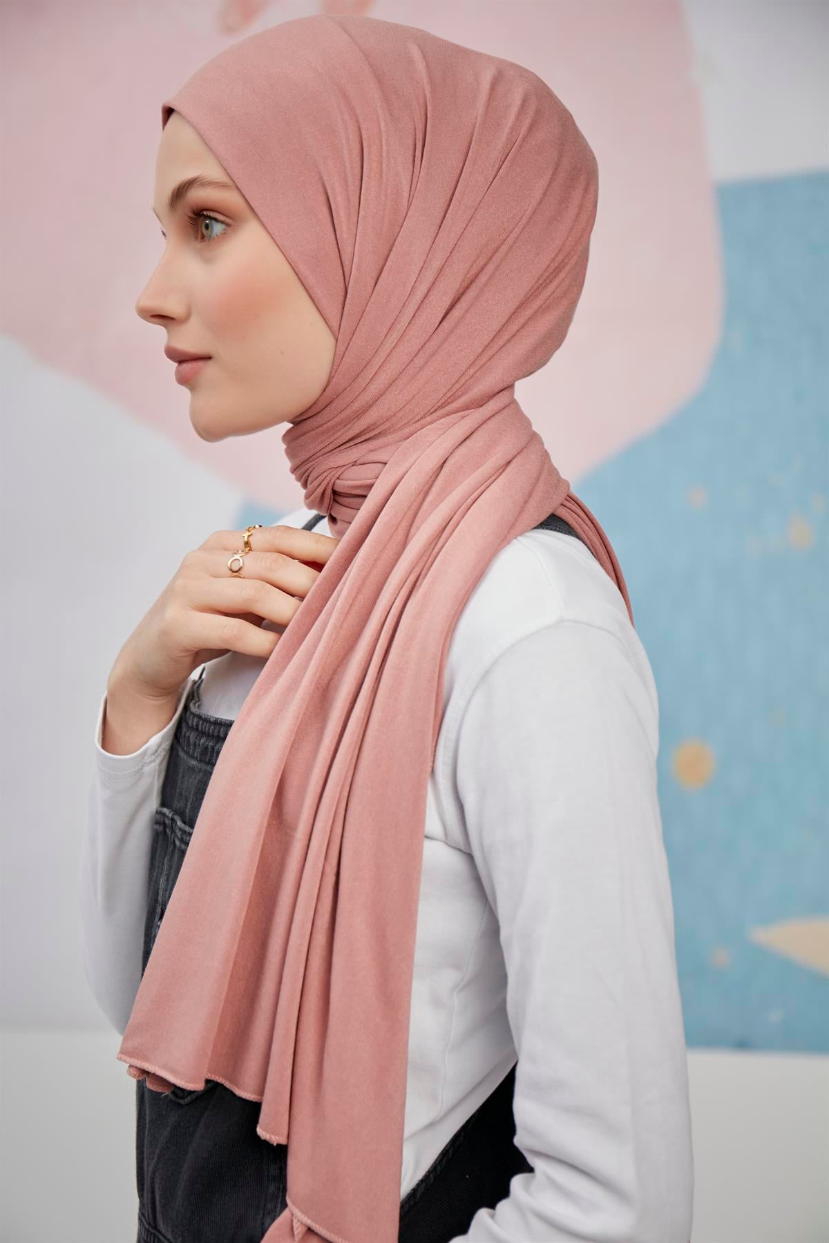 Penye Şal Pembe