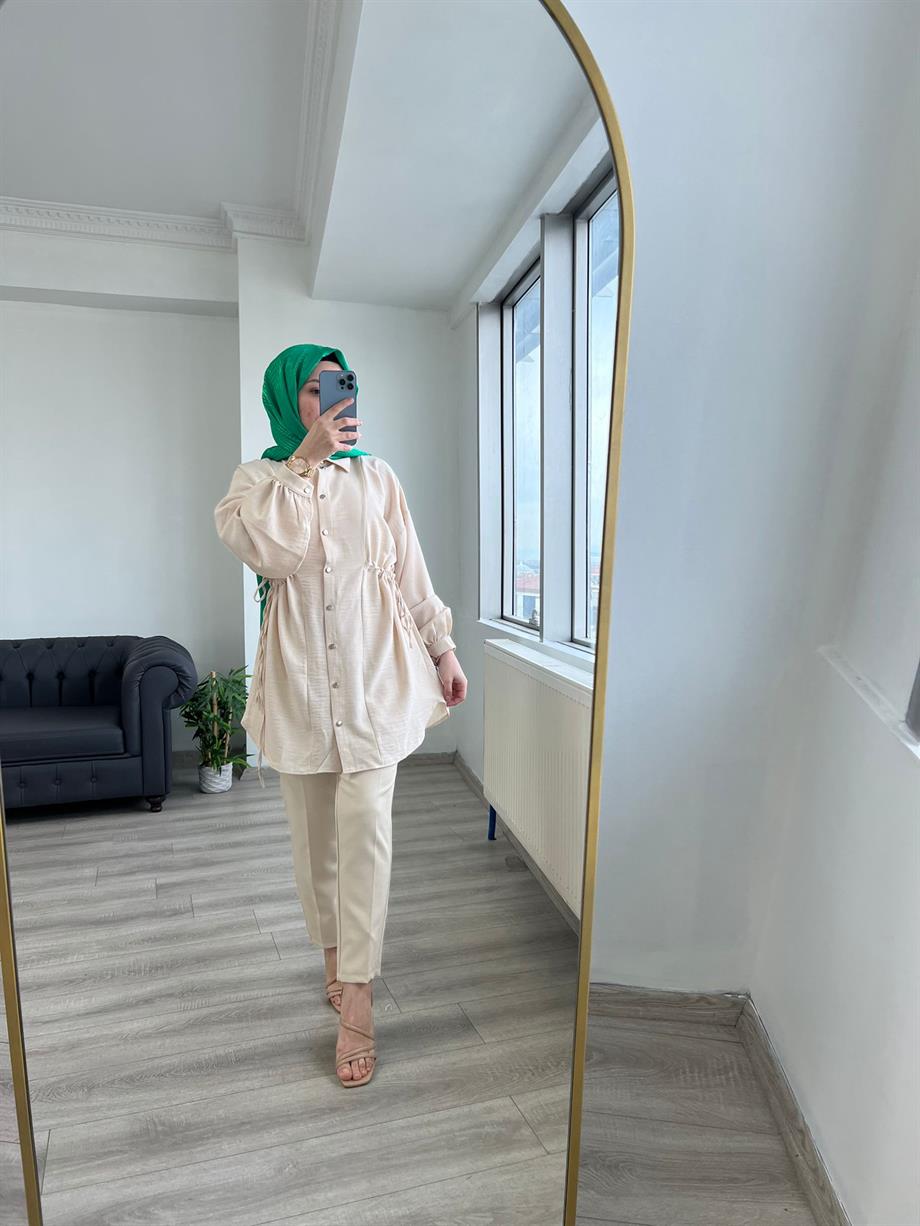 Zara Model Pantolon Bej