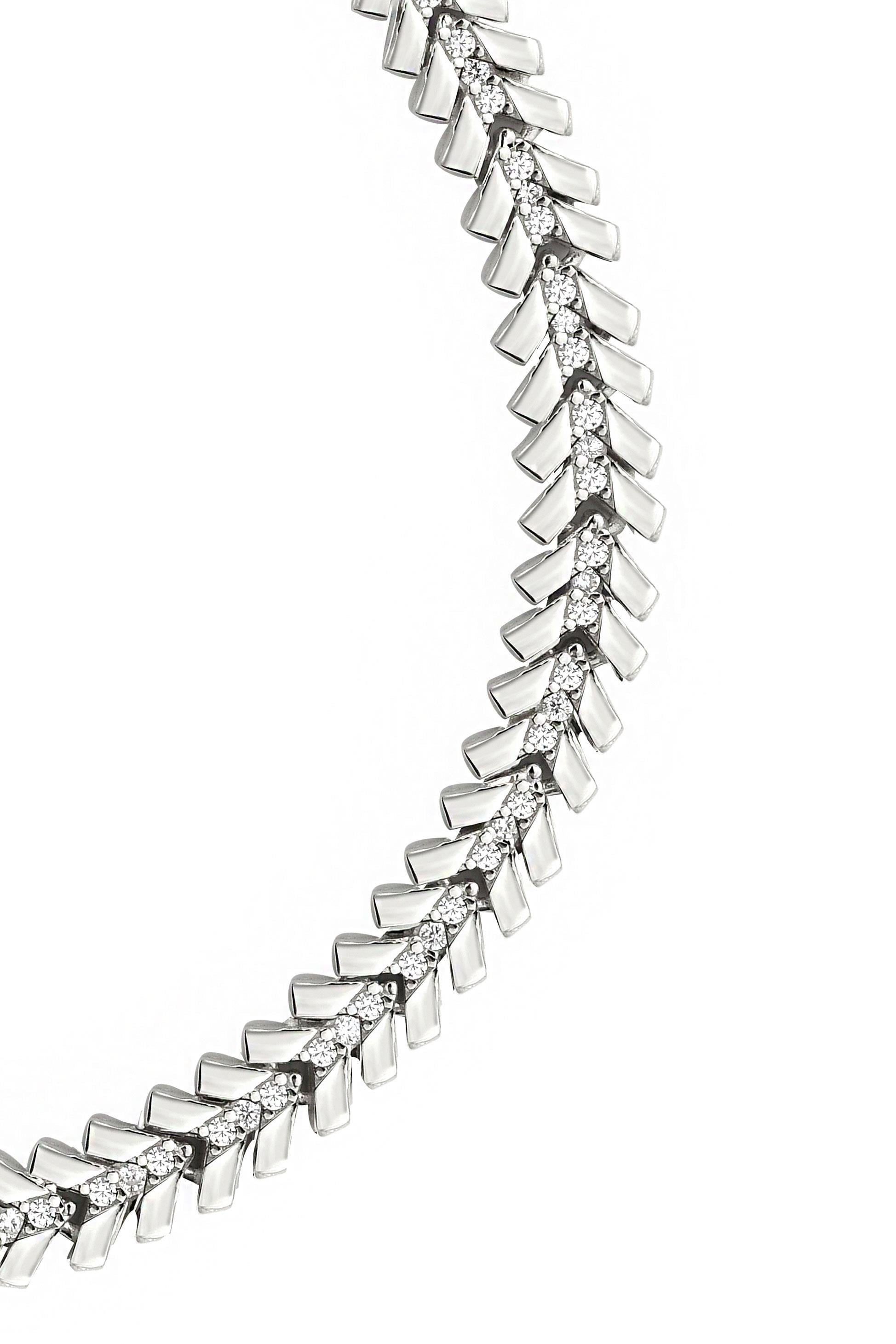 925 I SİLVER FOCUS RUBY BİLEKLİK