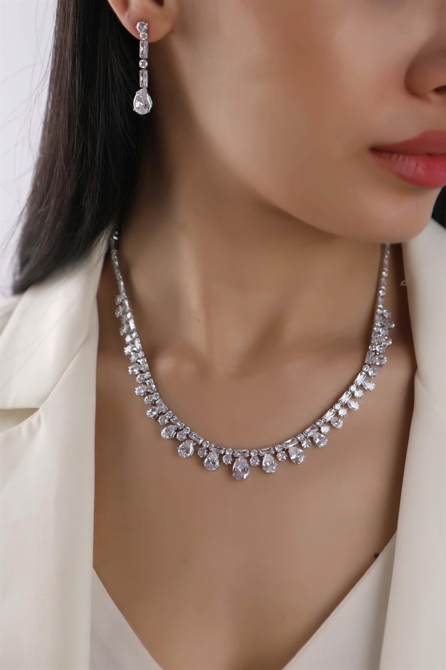 Alessi Kolye - Küpe Set