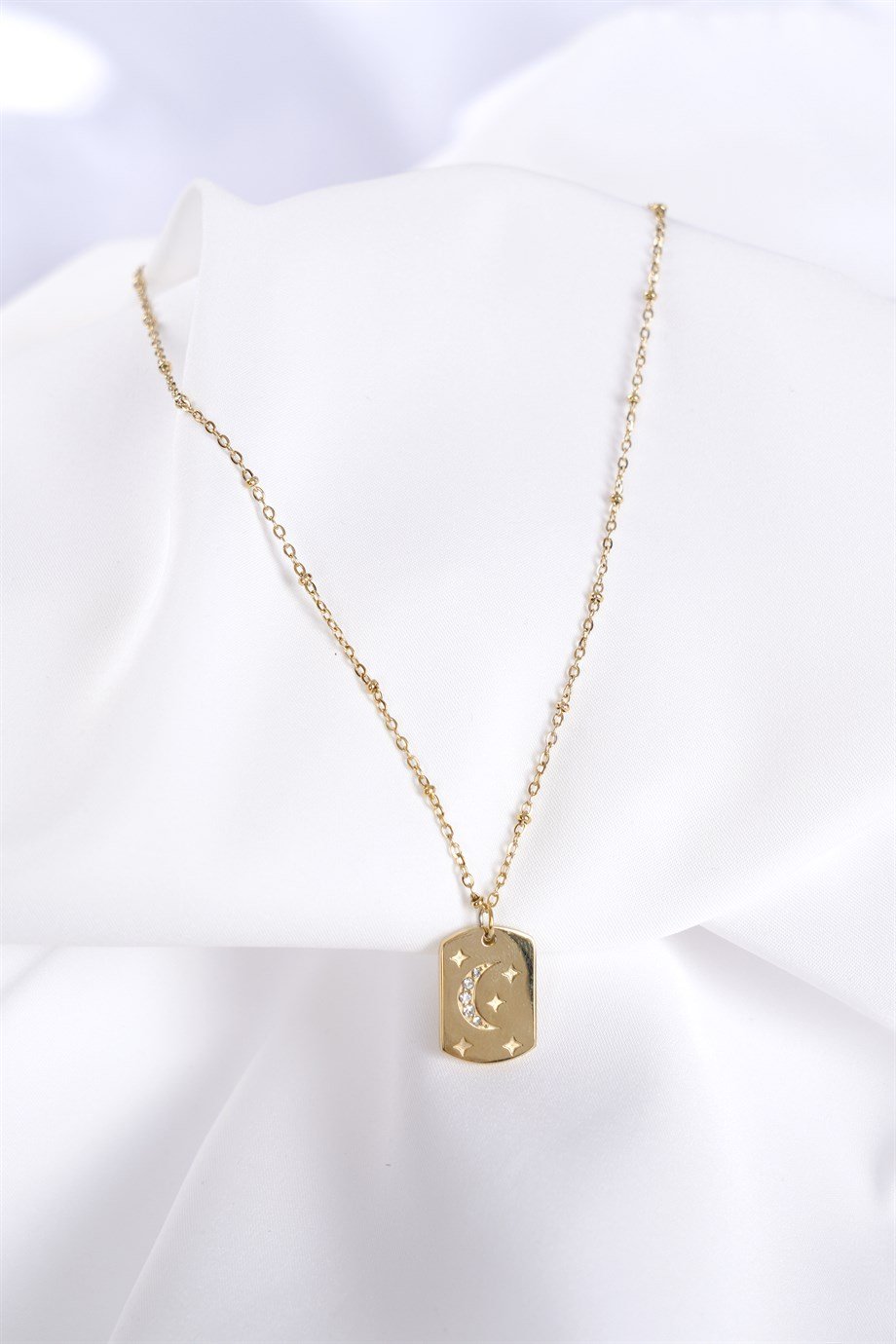 Altın Sarısı Renkli Fancy Kolye