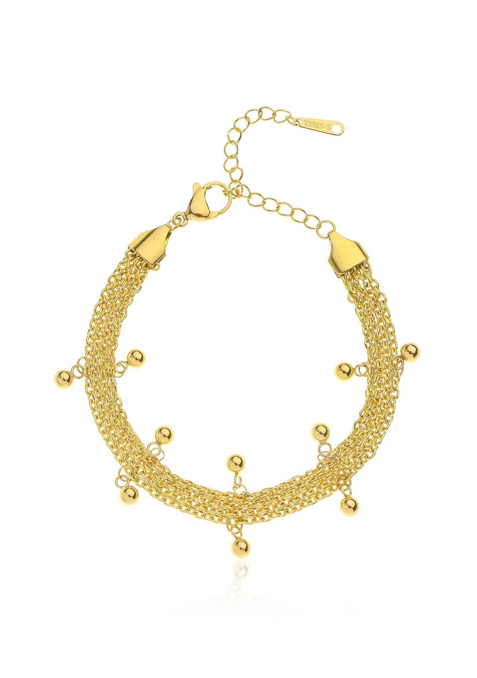 Altın Sarısı Renkli Mary Bileklik