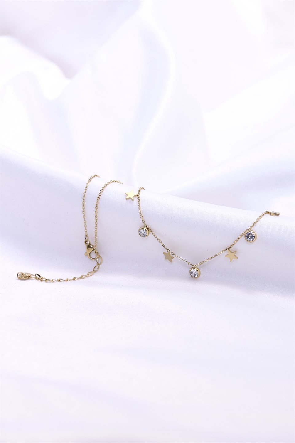 Altın Sarısı Renkli Miykoal Kolye 