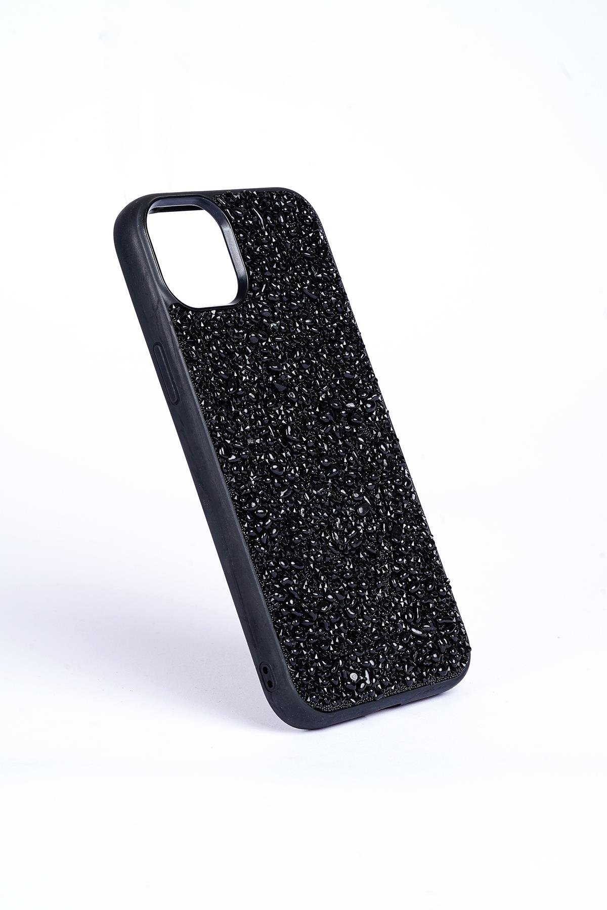 BLACK PATCH TELEFON KILIFI