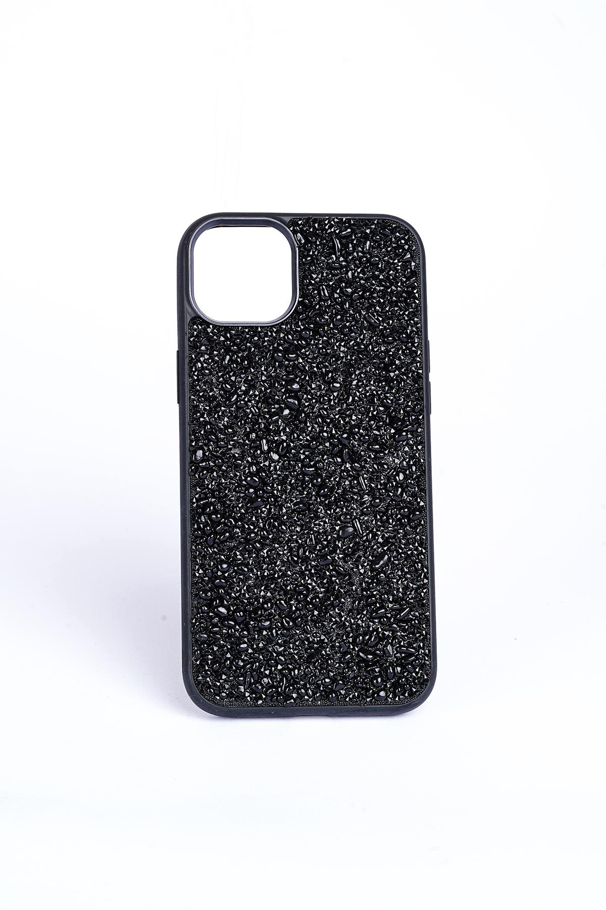 BLACK PATCH TELEFON KILIFI