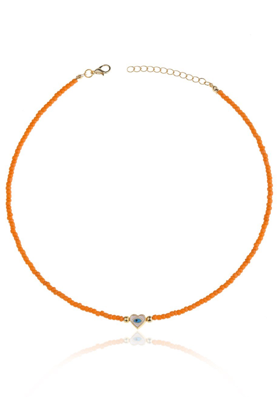 Colorful Heart Kolye