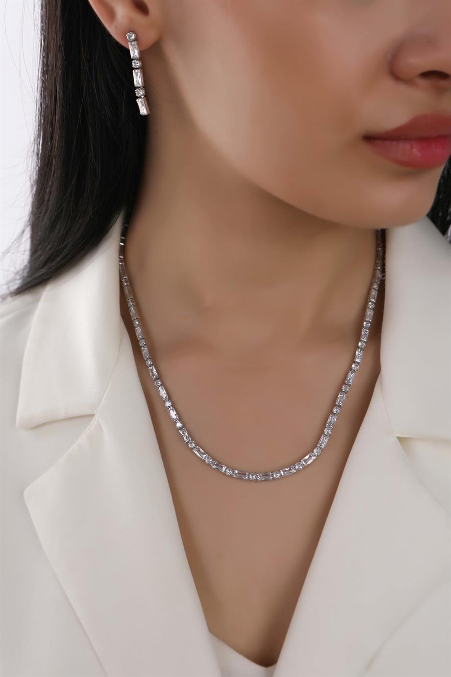 Darlene Kolye - Küpe Set