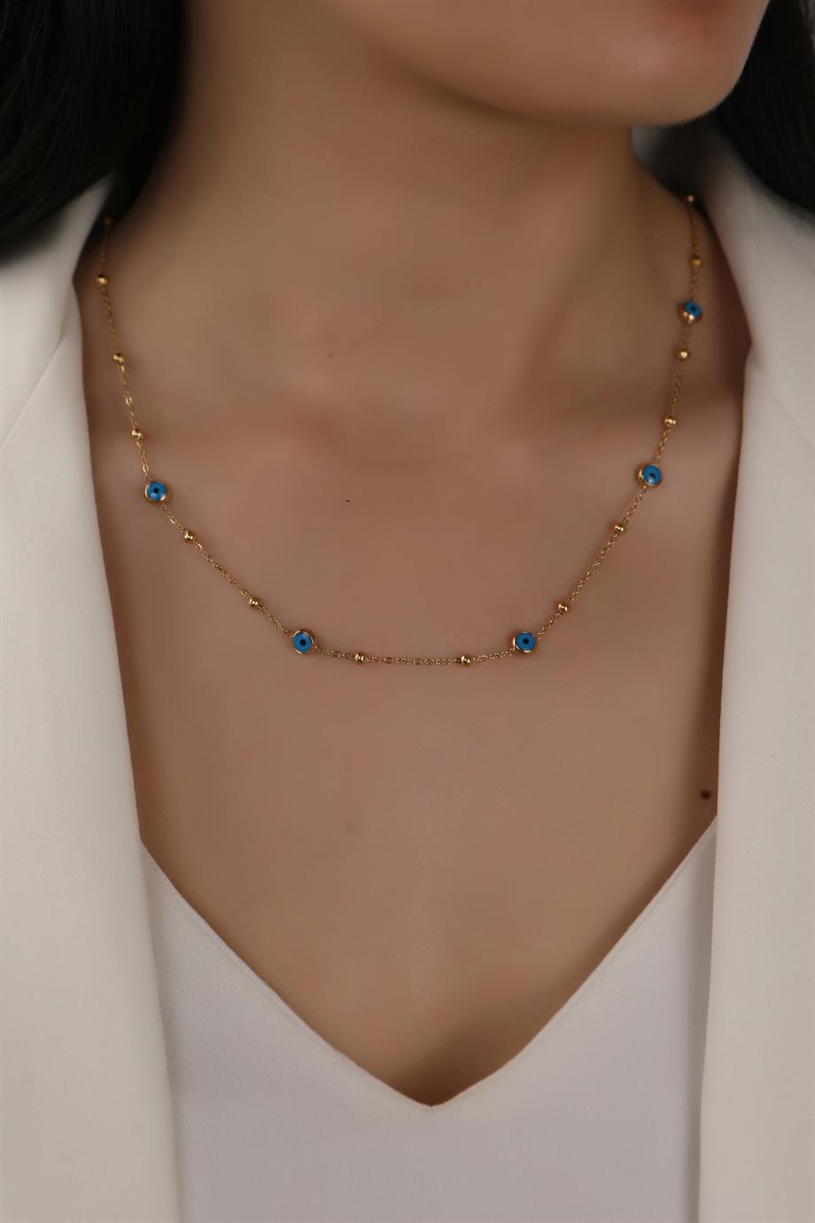 Evil Eye Bead Kolye