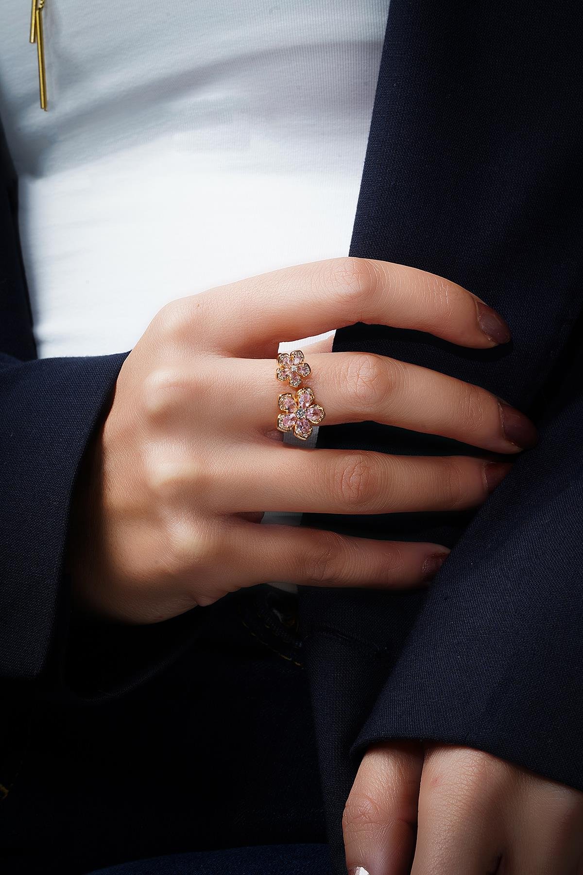 FLOWER SİNG YÜZÜK