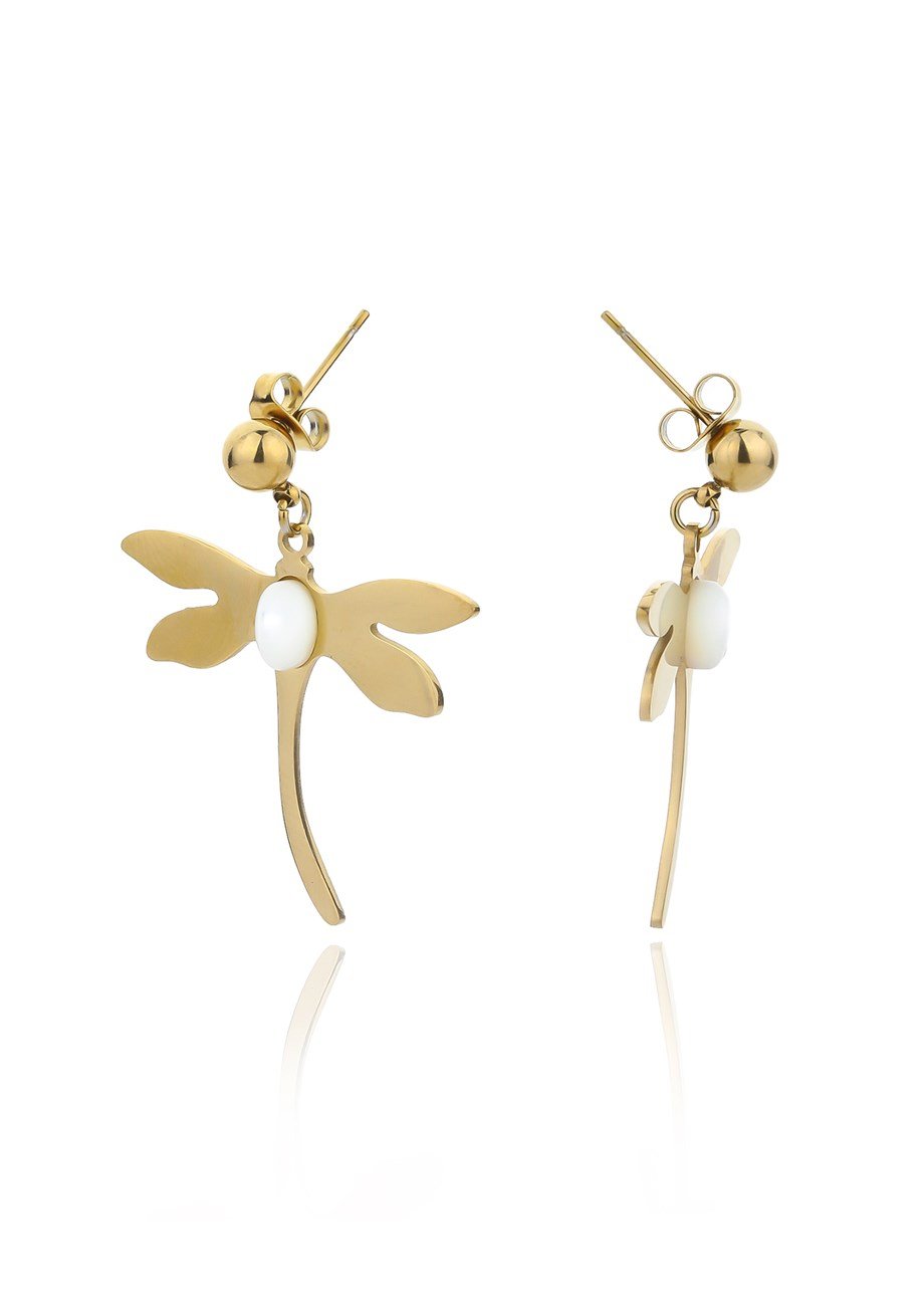 Gold Bird Of Luck Küpe 