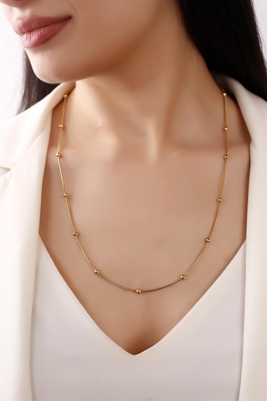 Gold Giur Kolye I 60 cm 