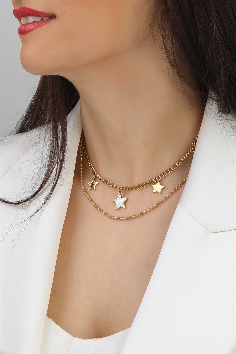 Minsy Star 2'li Kolye