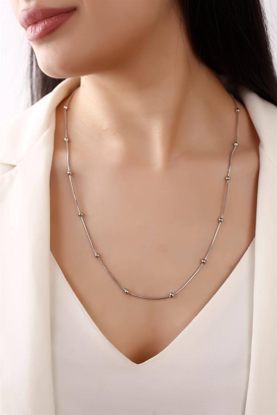 Silver Giur Kolye I 60 cm - 