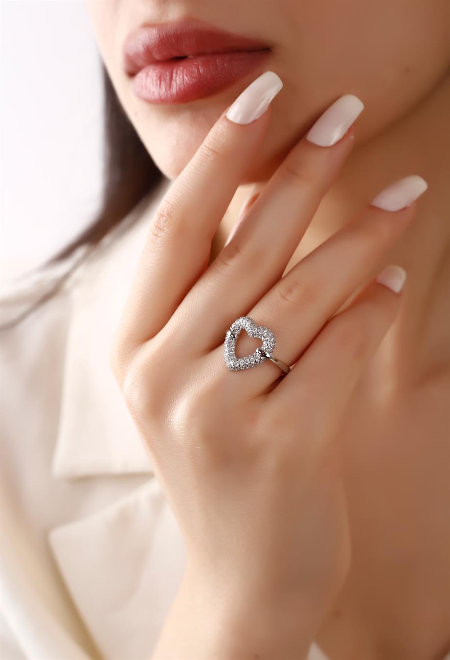 Silver Heart Yüzük