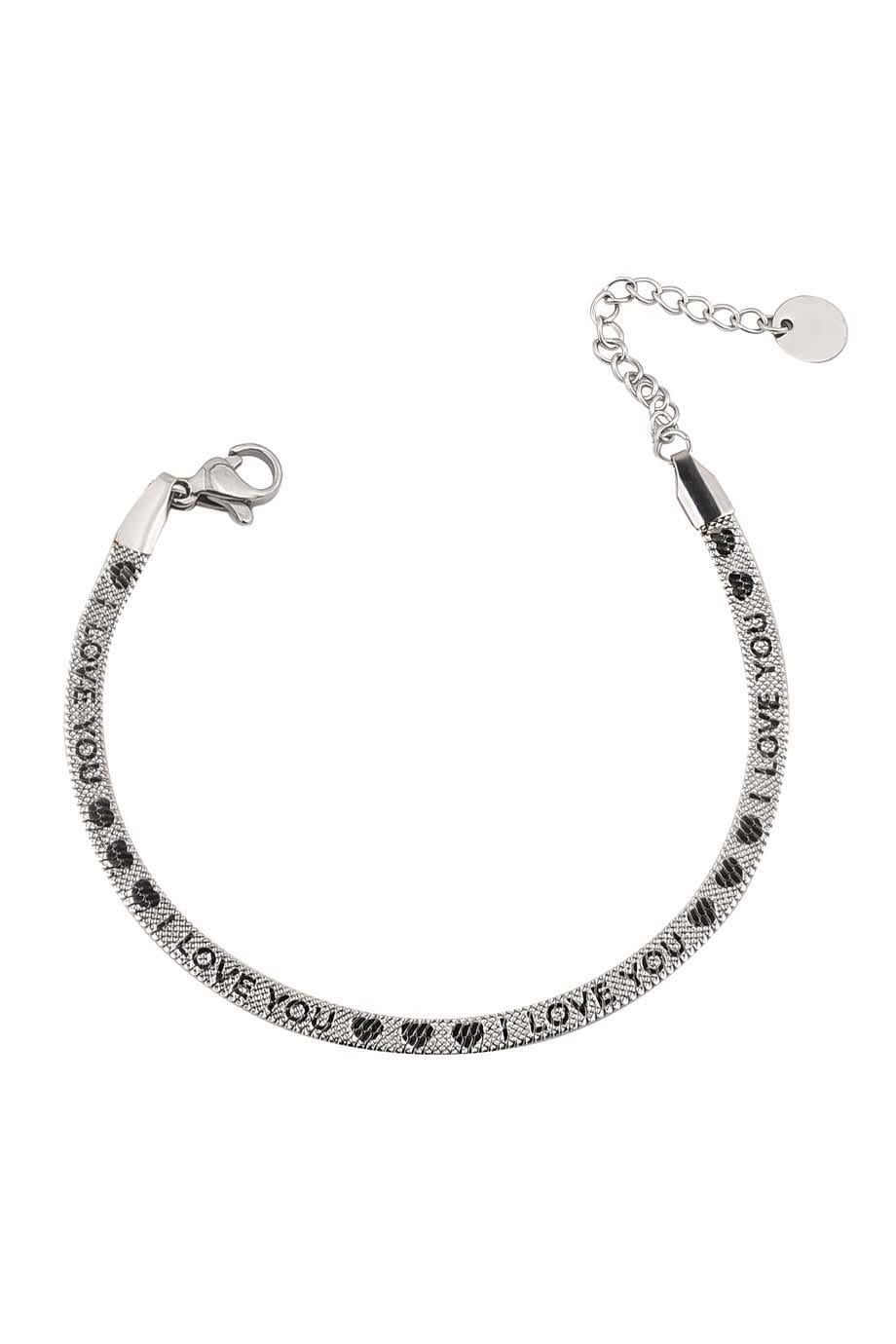 Silver Mysterious Love Bileklik 