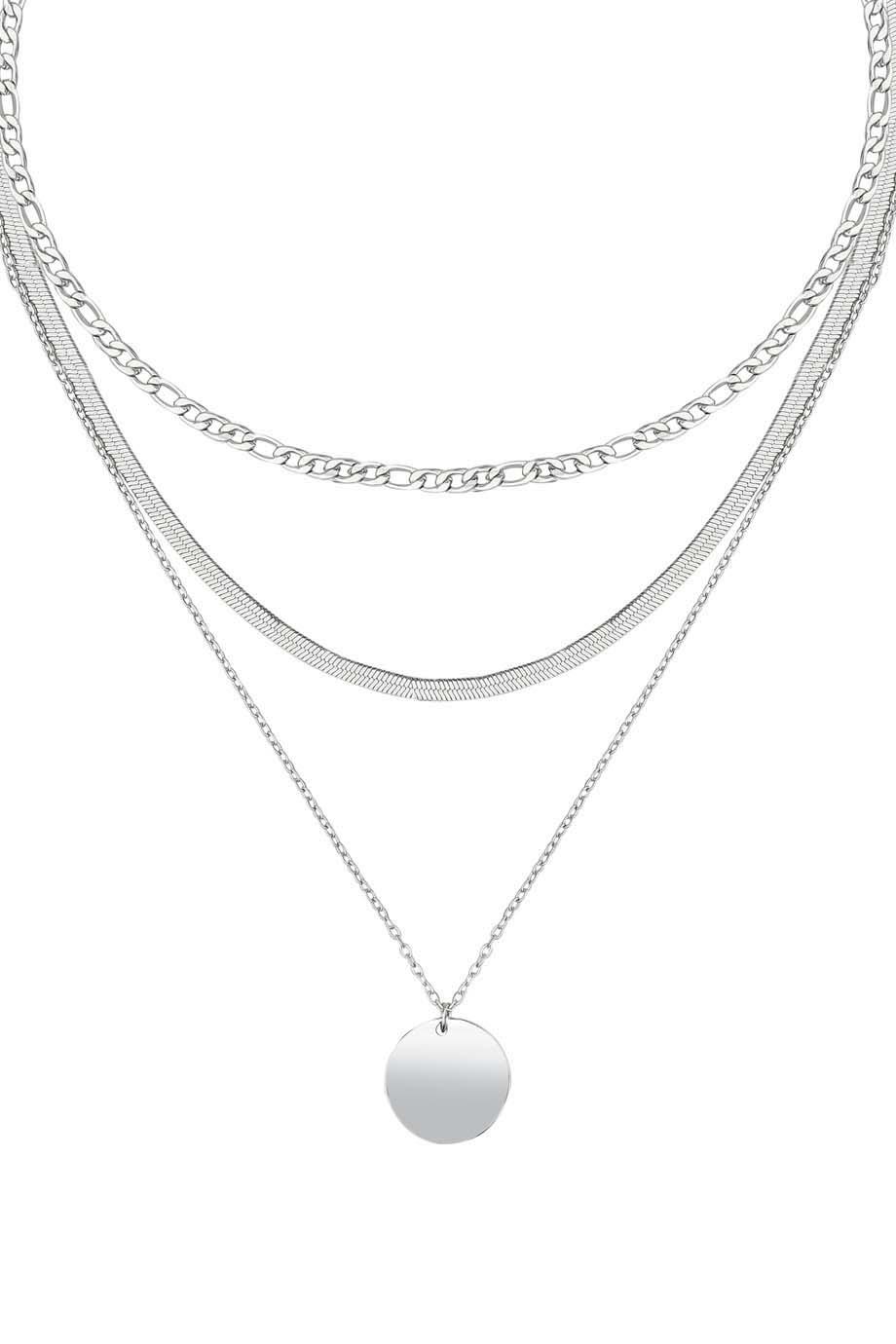 Silver Pany 3'lü Kolye