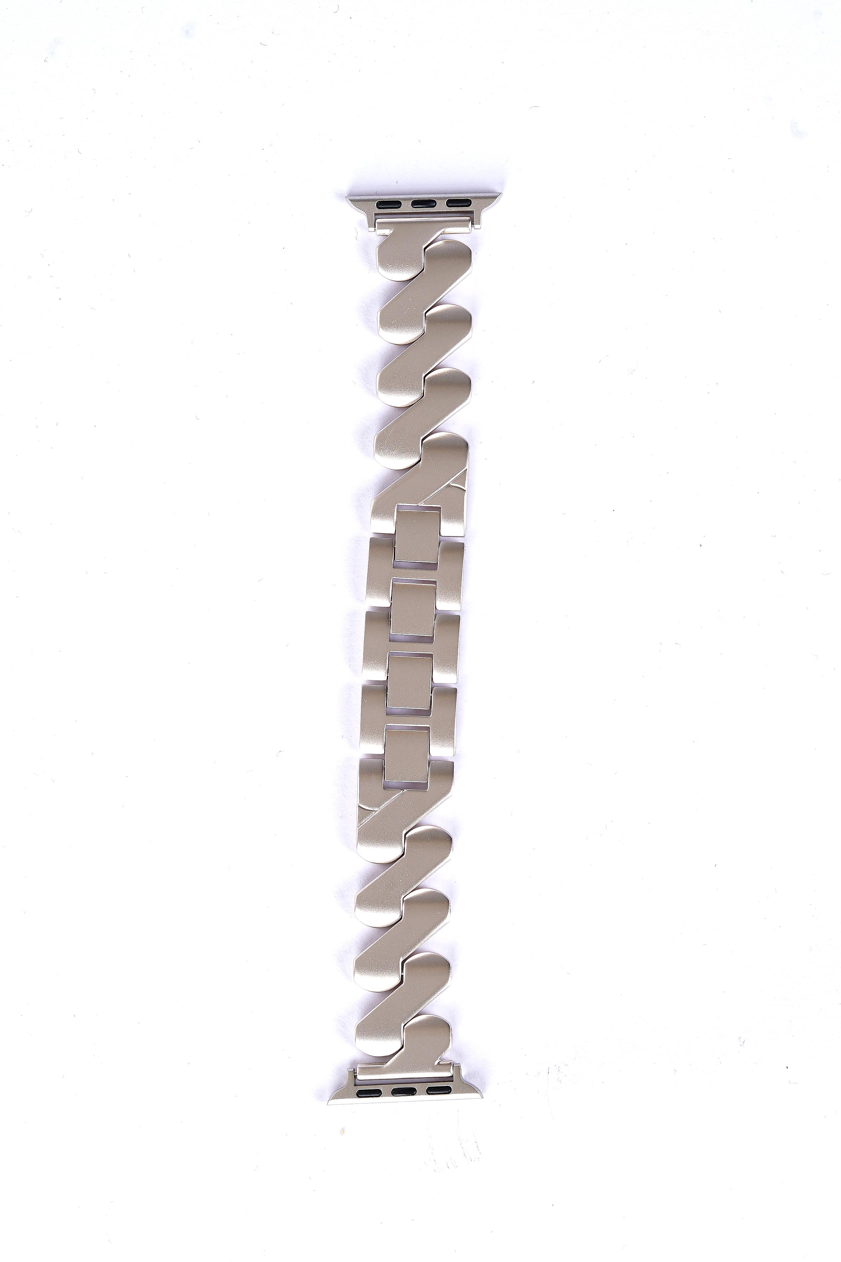 SİLVER ZİGZAG METAL KORDON