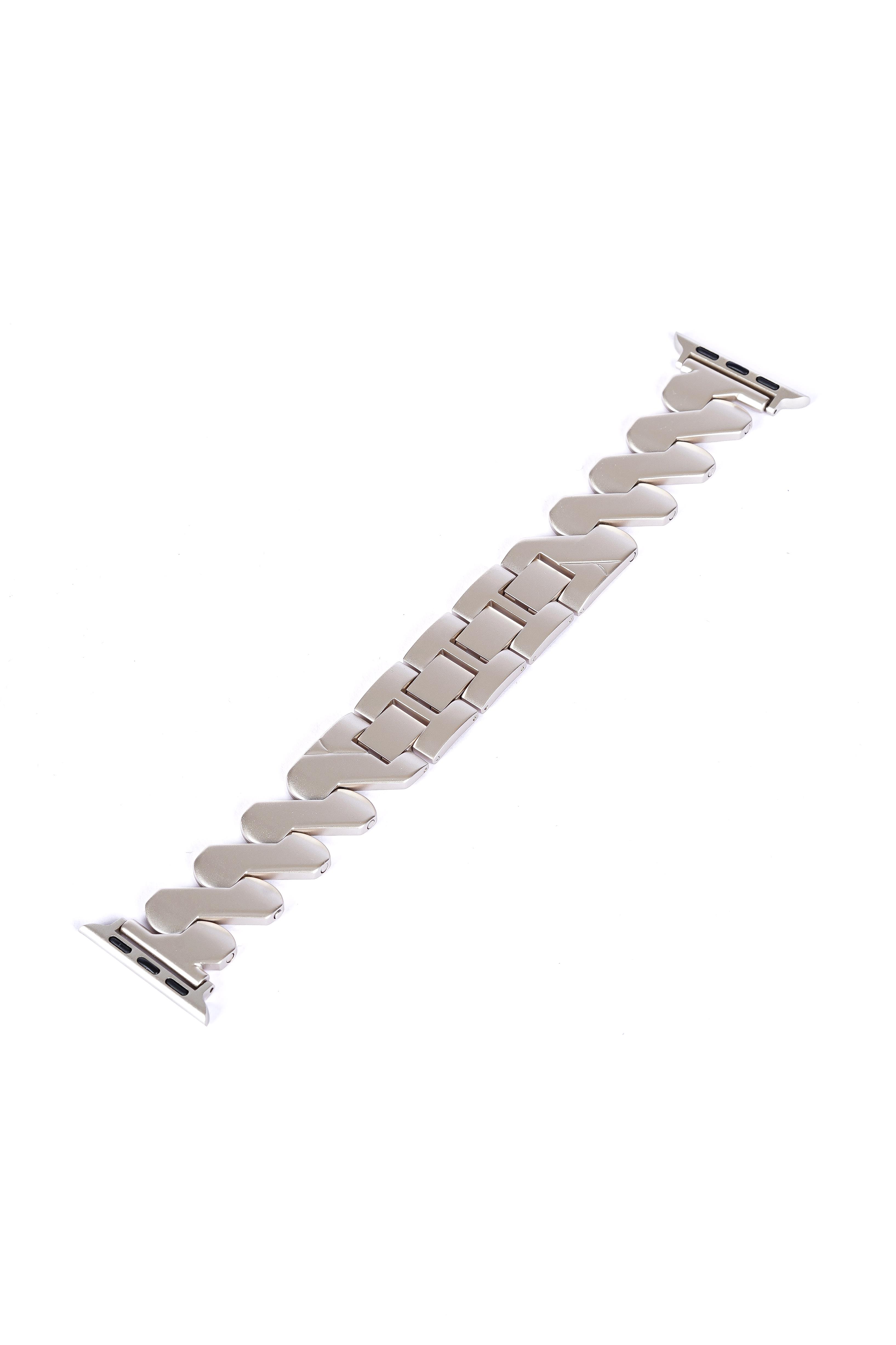SİLVER ZİGZAG METAL KORDON