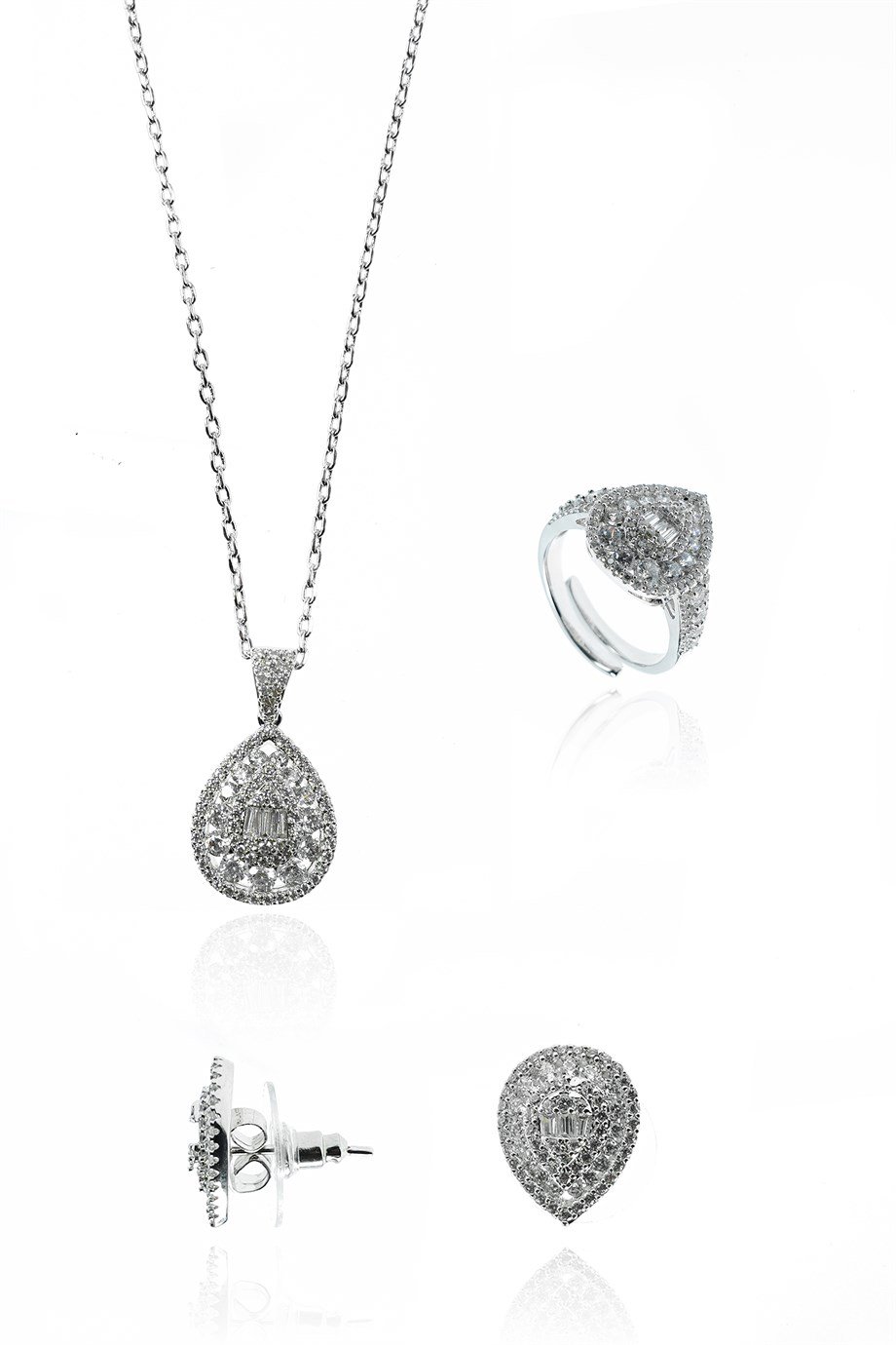 Steven Kolye-Küpe-Yüzük Seti