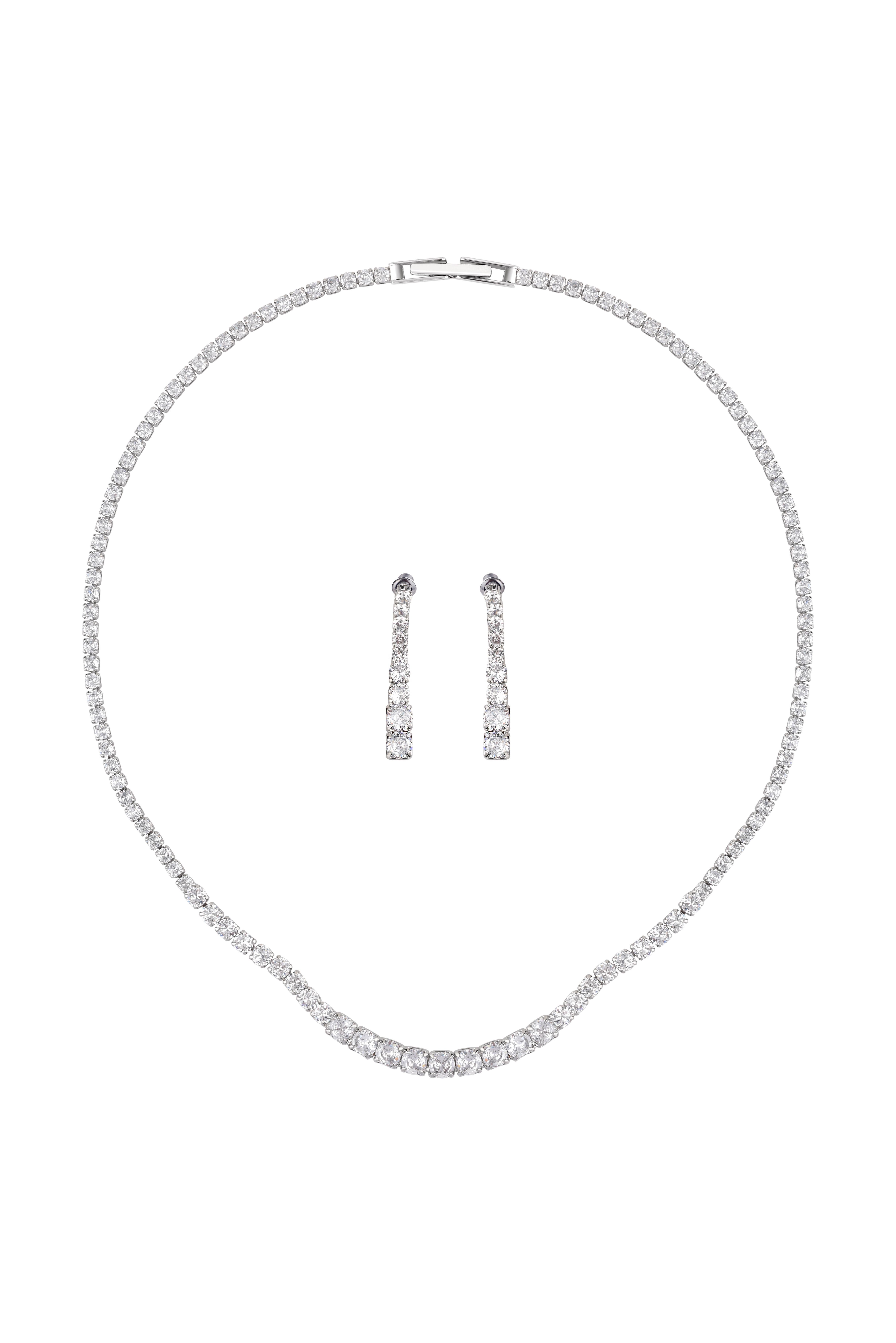 SÜZME SU YOLU KOLYE - BİLEKLİK - KÜPE SET