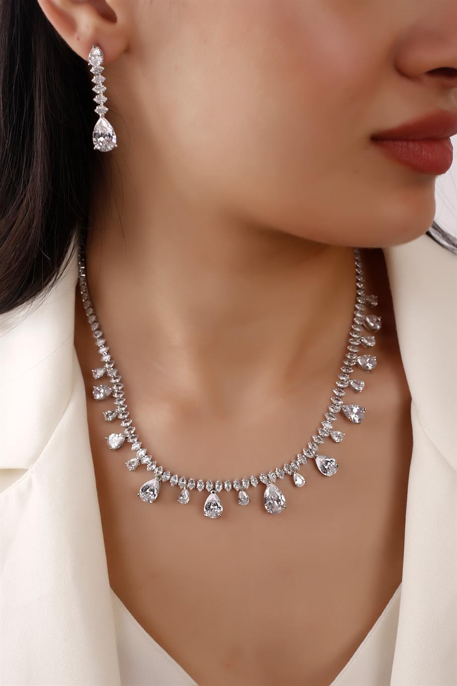 Valenti Kolye - Küpe Seti