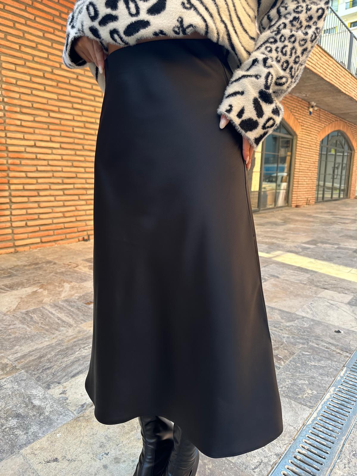 Beli Lastikli Siyah Saten Etek 070621215