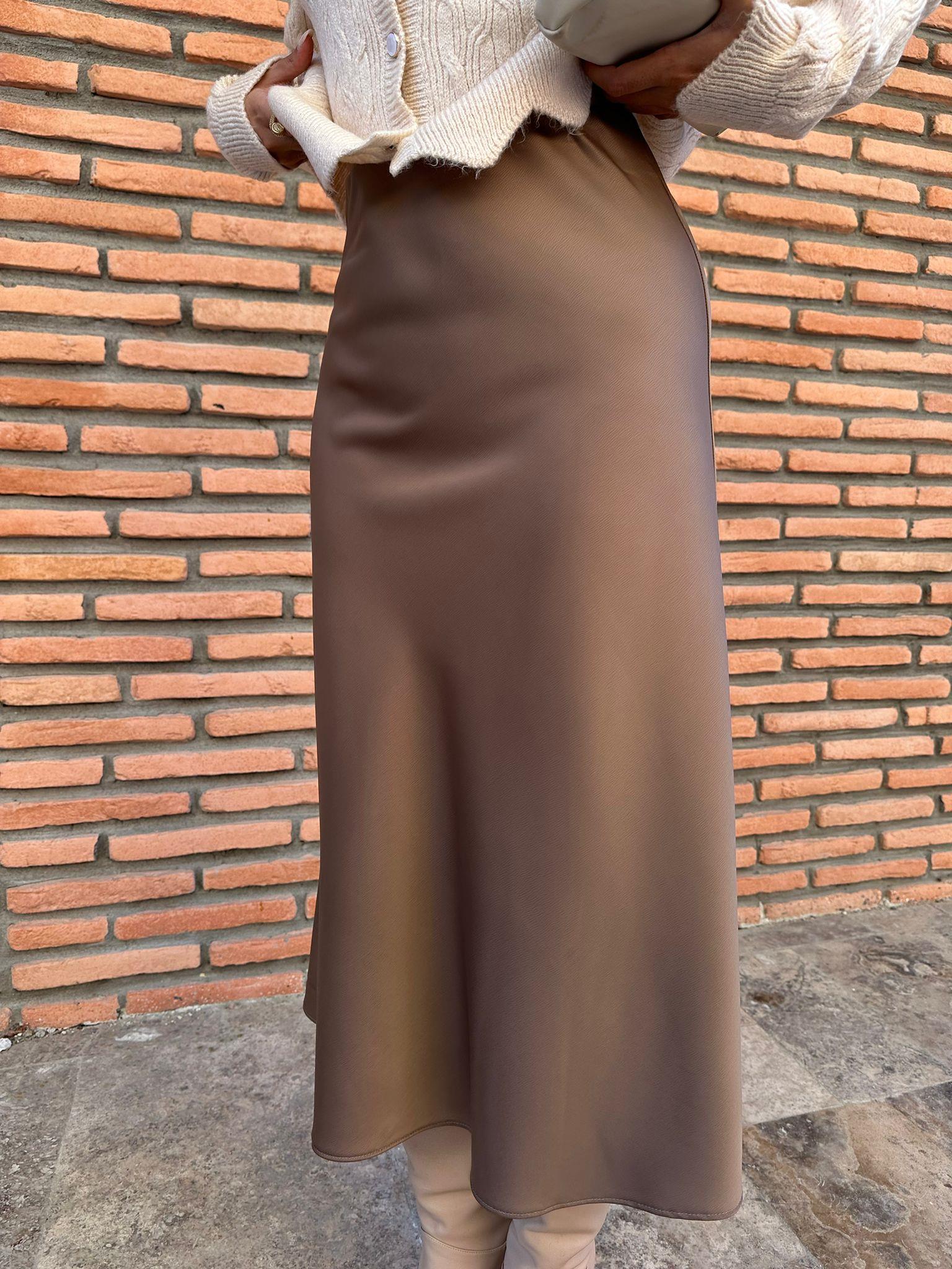 Beli Lastikli Vizon Saten Etek 070621215