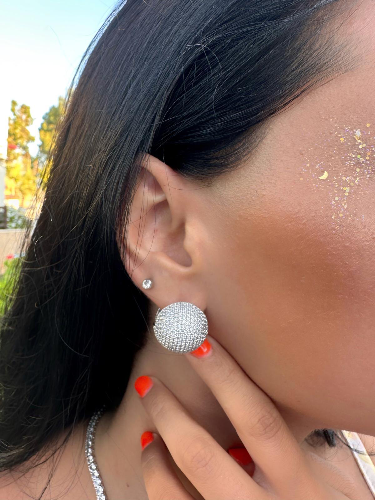 Beymen Model Vip Seri Antialerjik Disco Küpe SilverKÜPE1