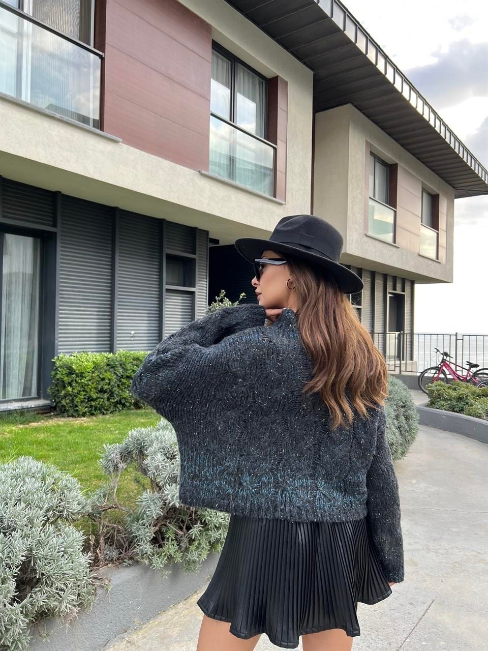 Bloom Füme Geçişli İthal Kazak