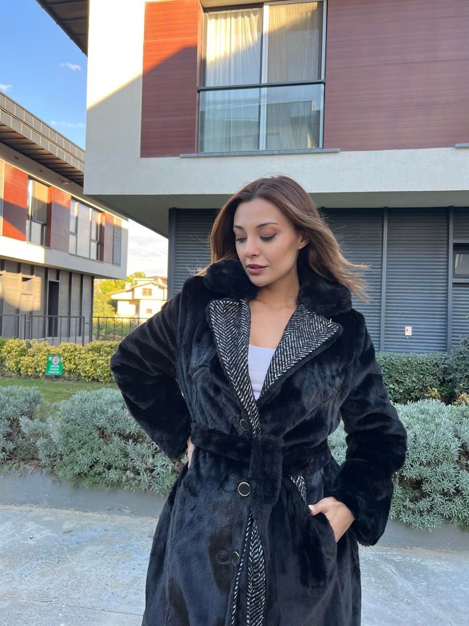 Brooke Çift Taraflı Kaban