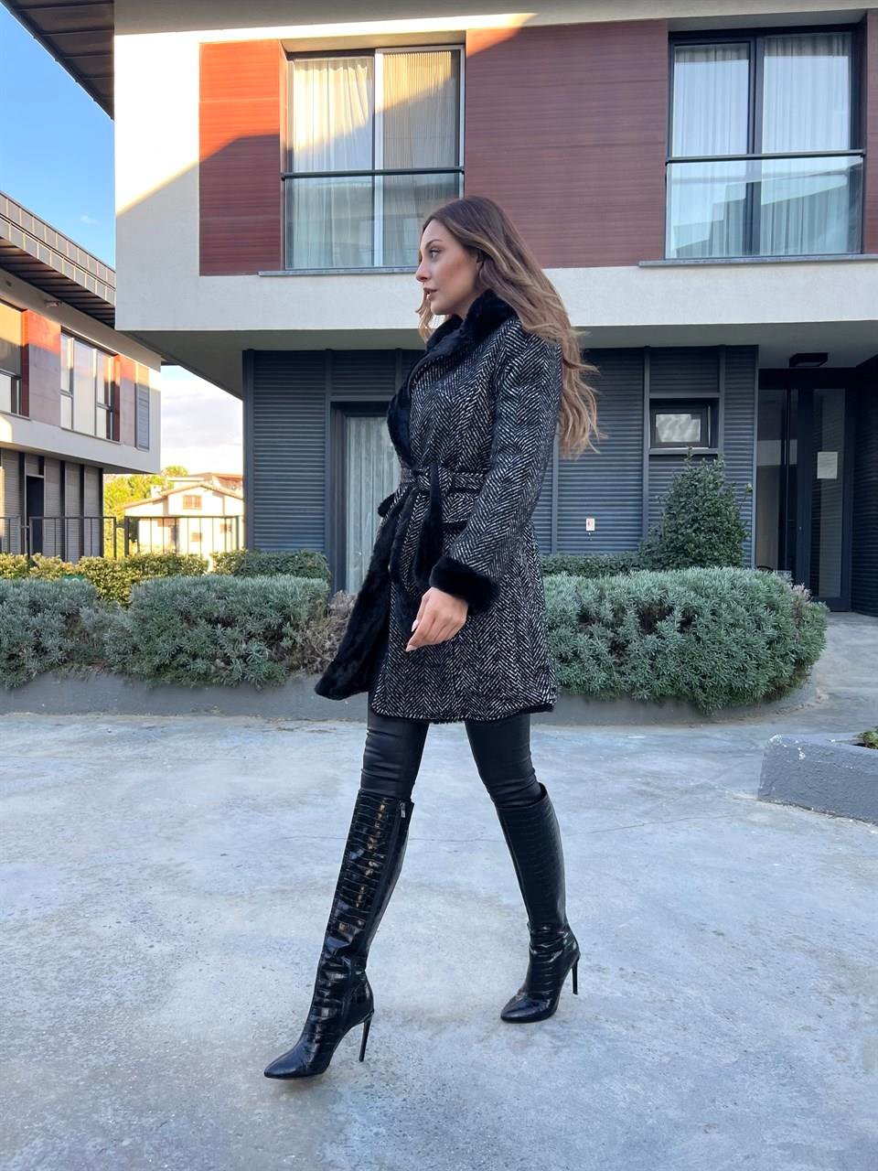 Brooke Çift Taraflı Kaban