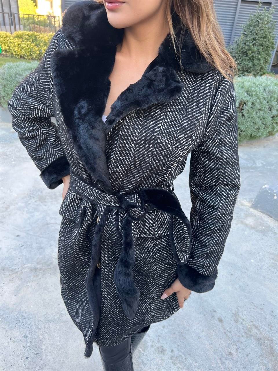 Brooke Çift Taraflı Kaban