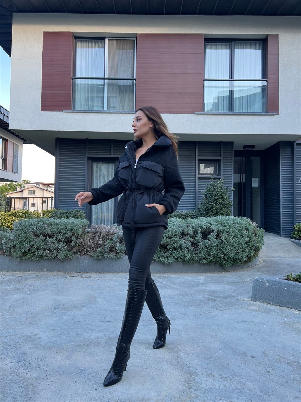 Catalina Bel Lastikli Şişme Mont