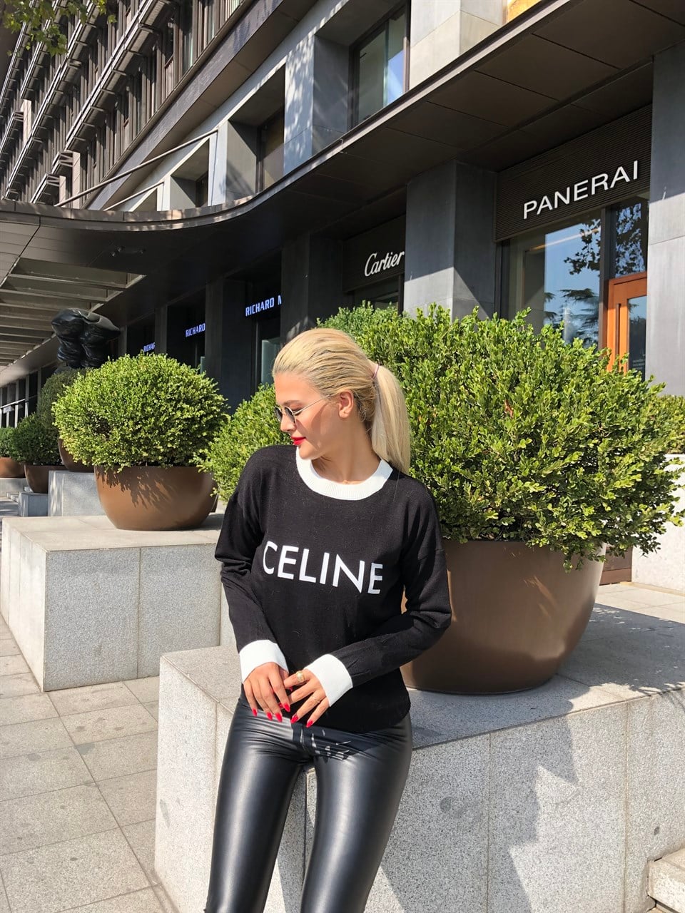 Celine Siyah Triko